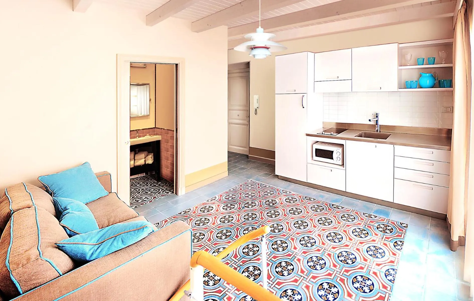 Dining area in Cala del Porto Residence