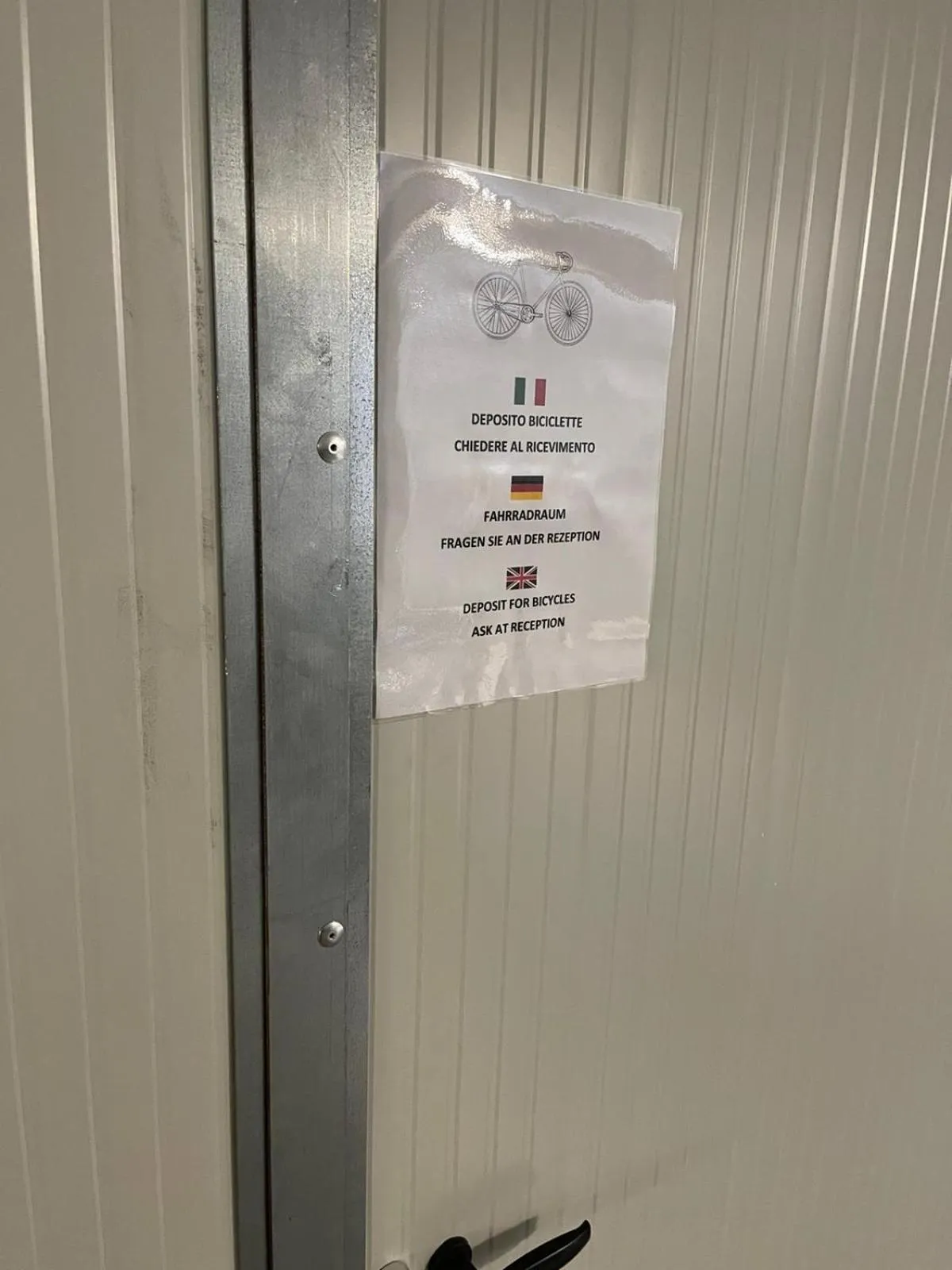 storage in Hotel Arena