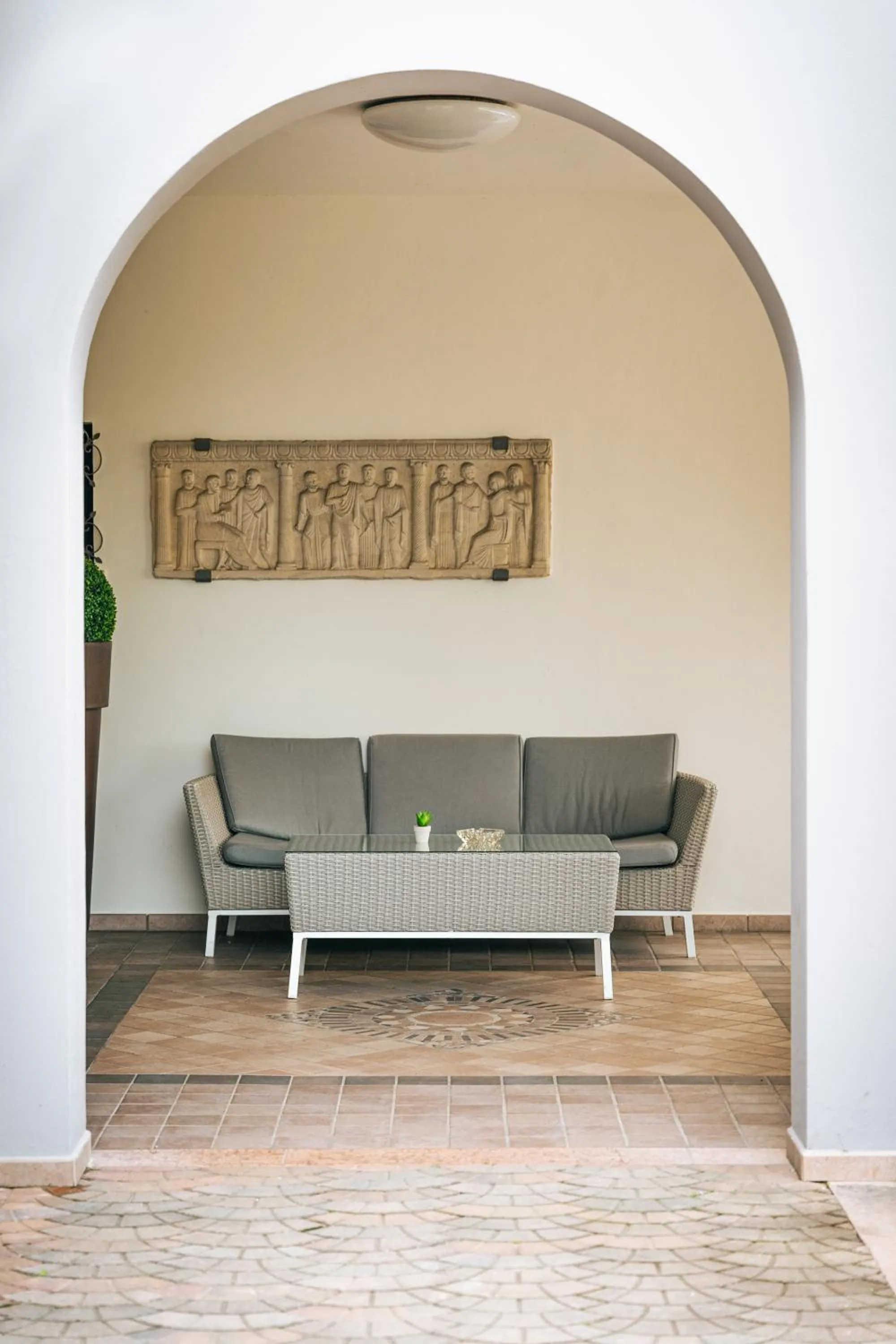 Patio in Hotel Arena