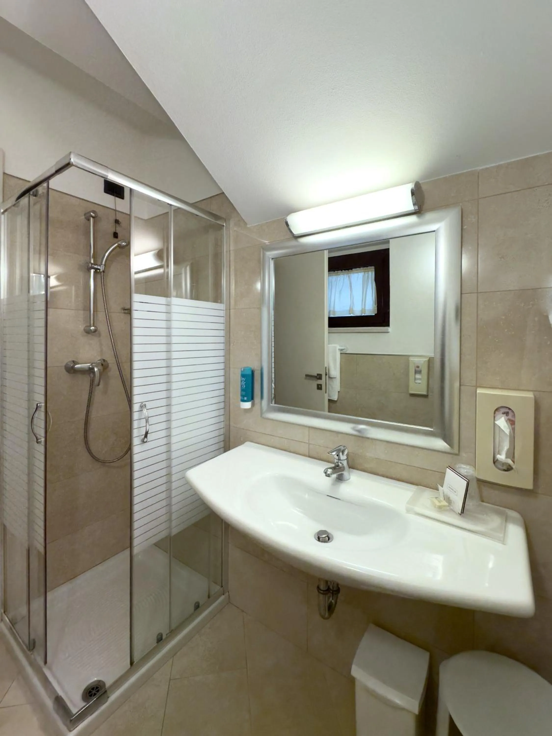 Shower in Hotel Arena