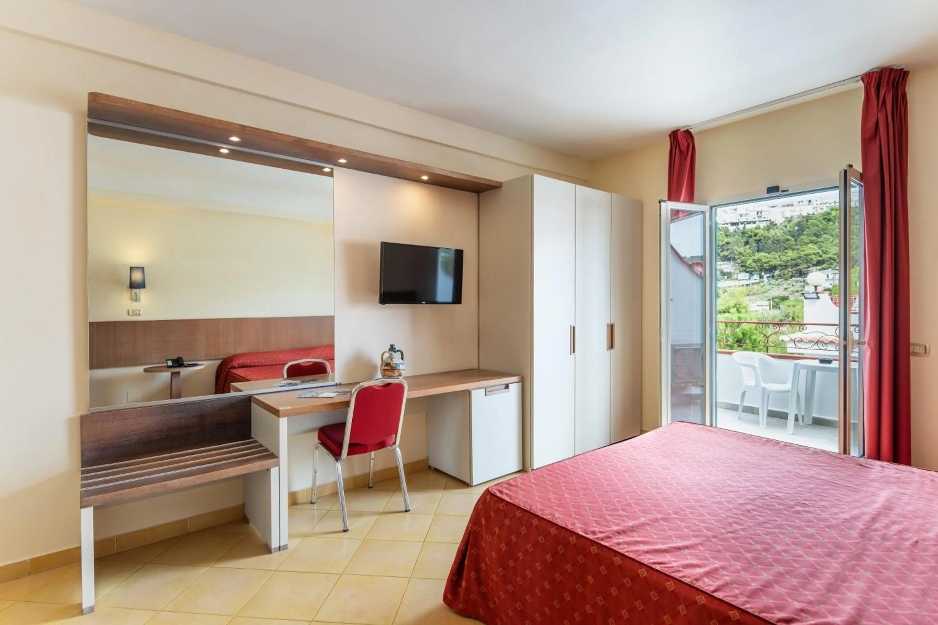 Bed in Hotel D'Amato