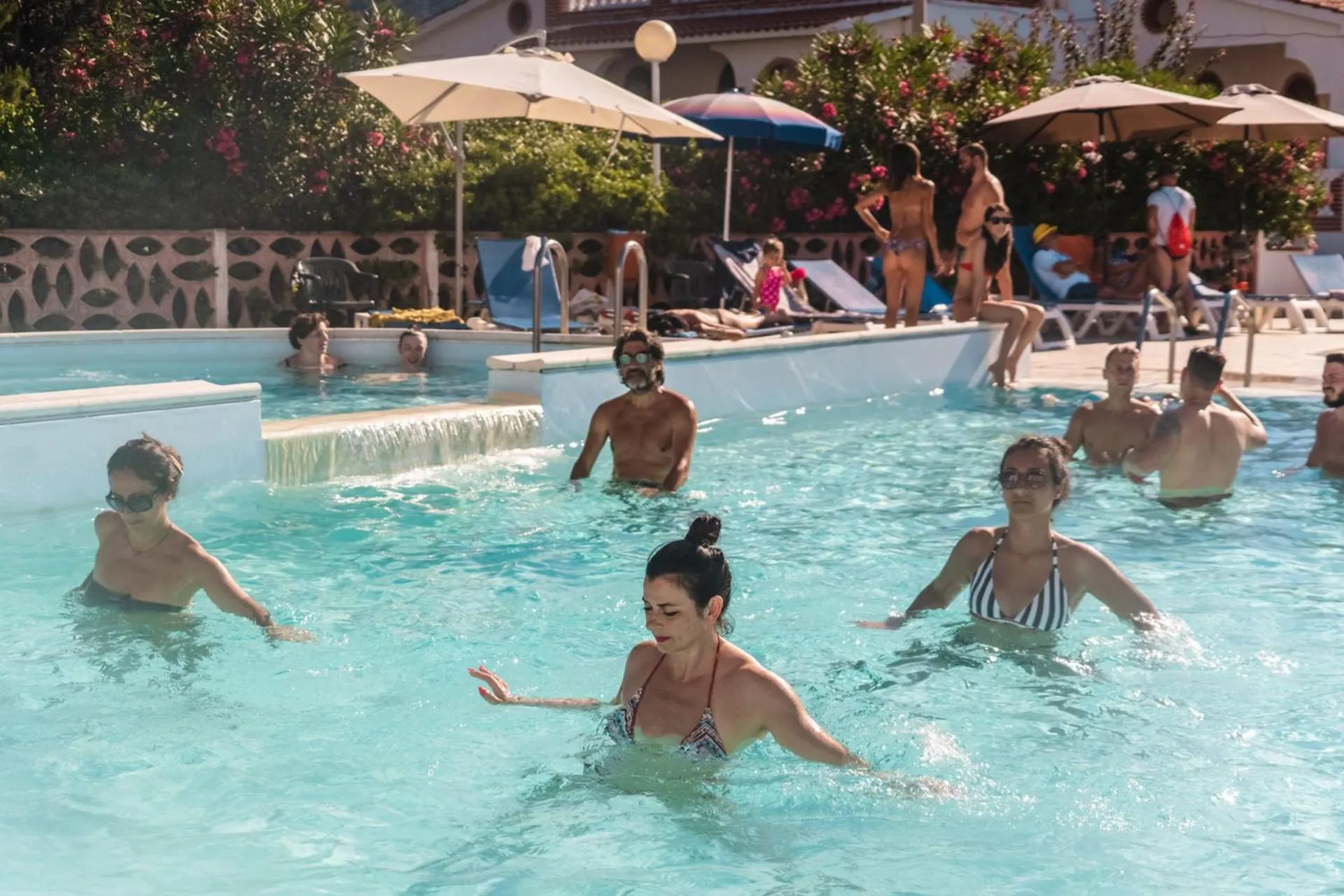 Swimming pool in Hotel D'Amato