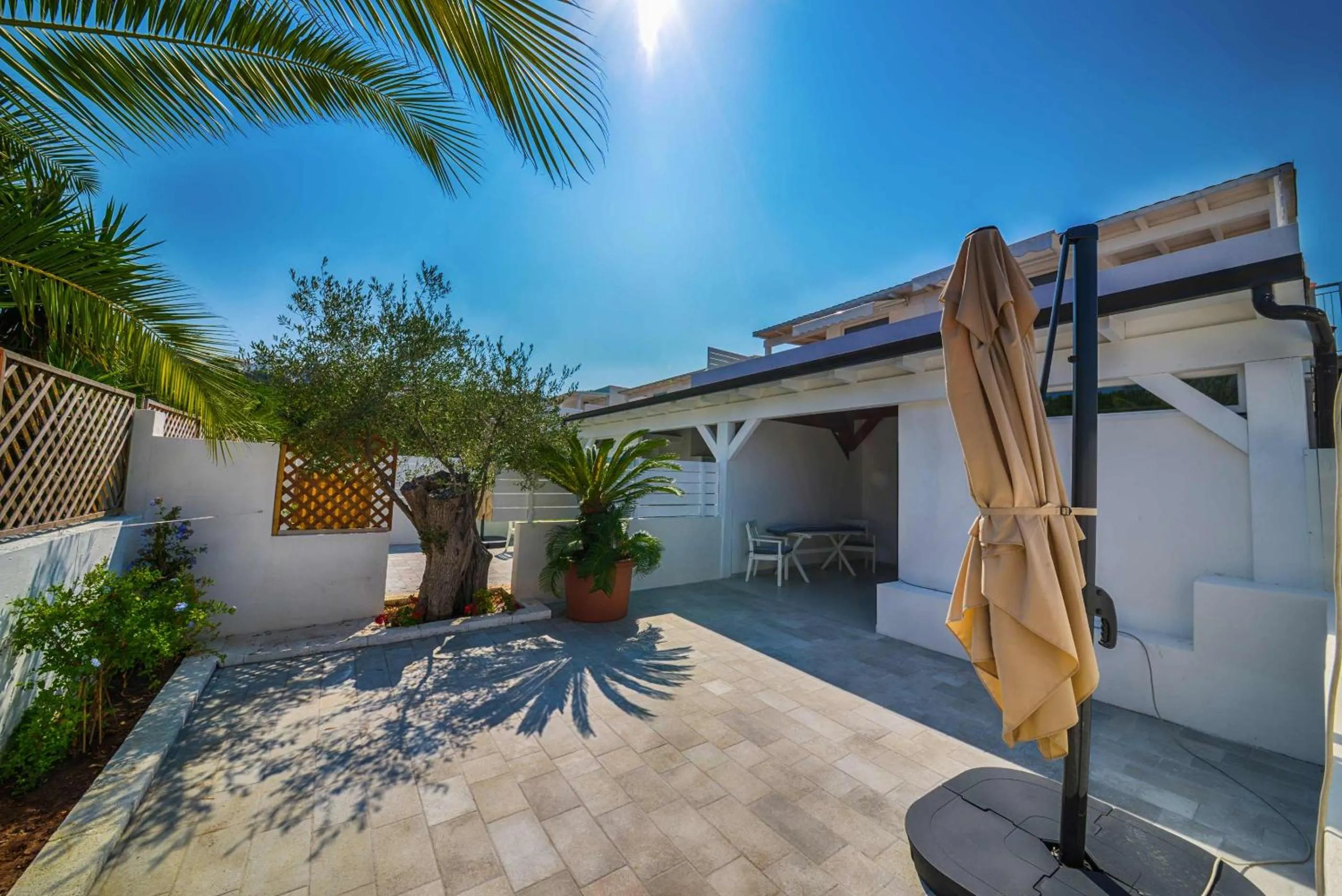 Patio in Hotel D'Amato