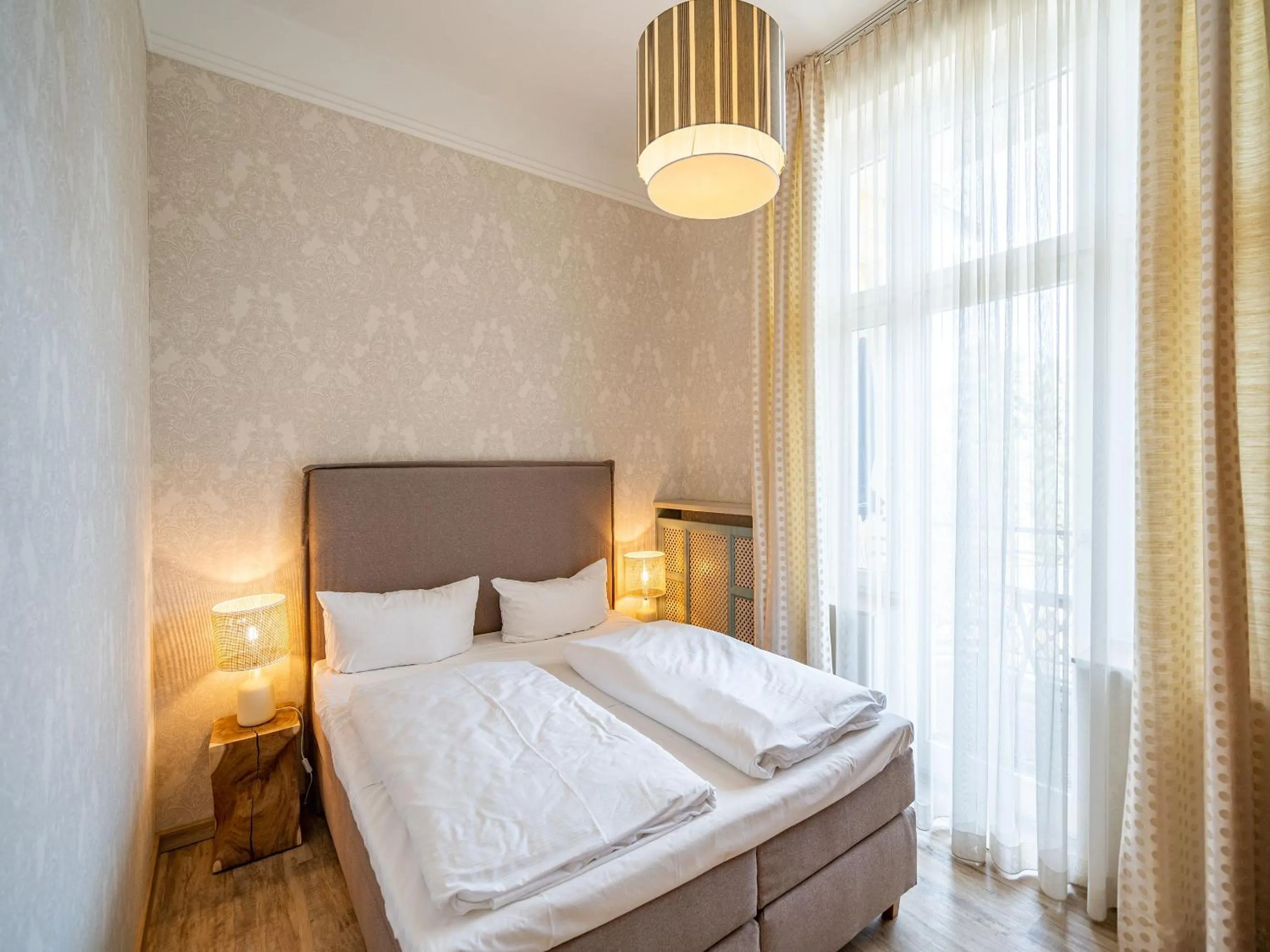 Bed in Villa Aegir, App 111