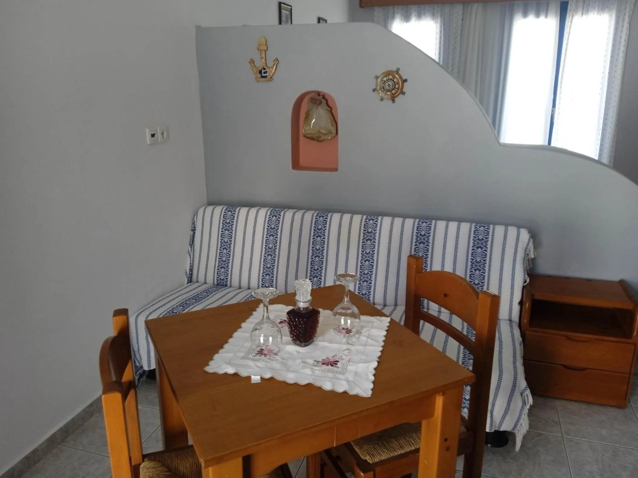 Seating area in Studio Poseidon