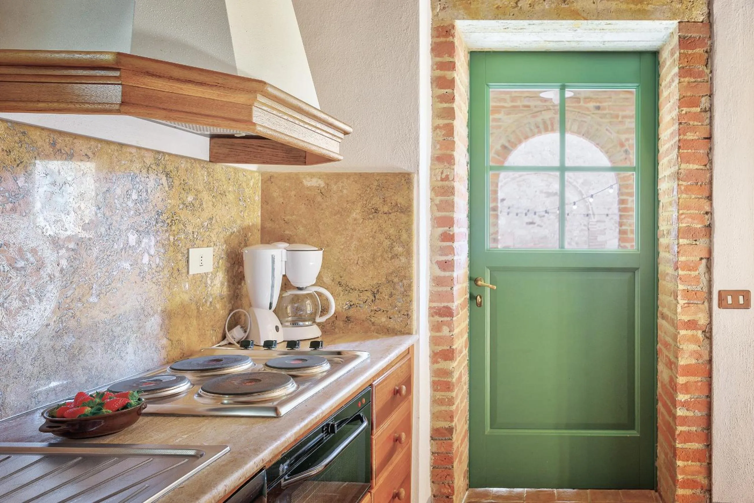 Kitchen or kitchenette in Hotel Borgo Casabianca
