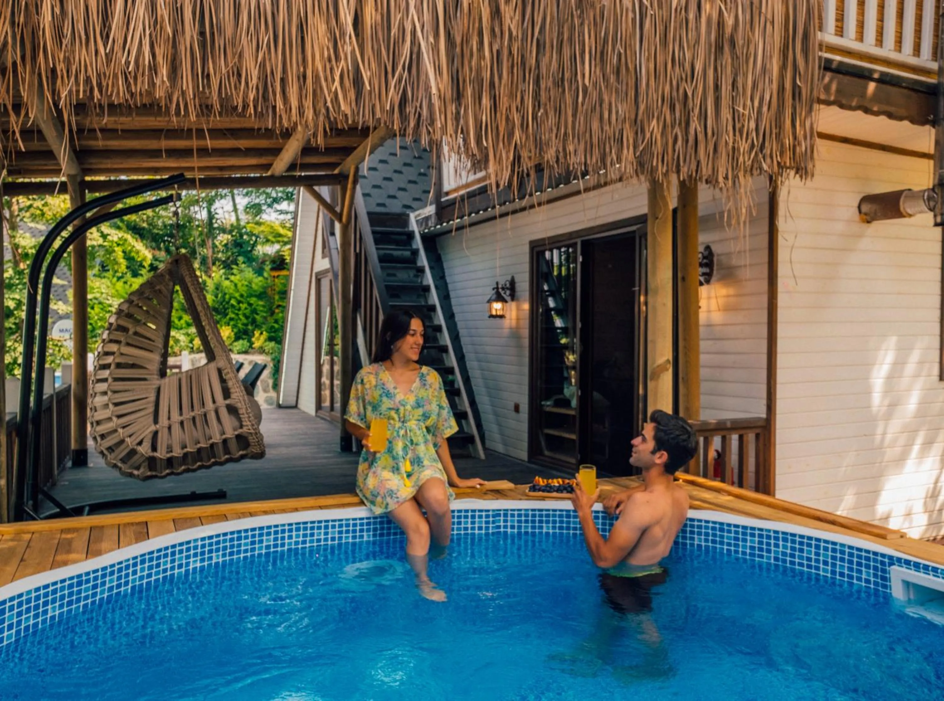 Swimming pool in Sapanca Casamia Suit