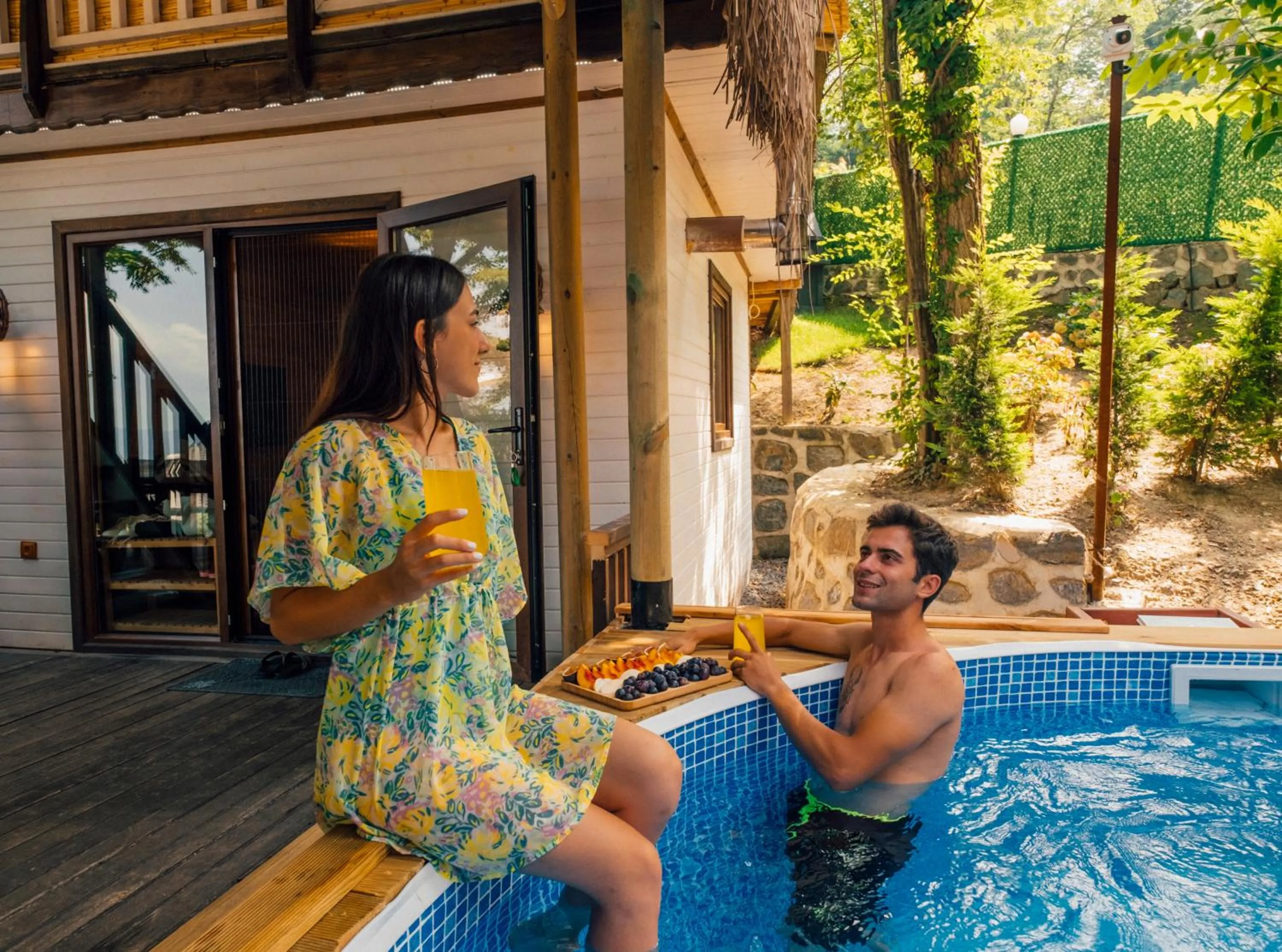 Swimming pool in Sapanca Casamia Suit