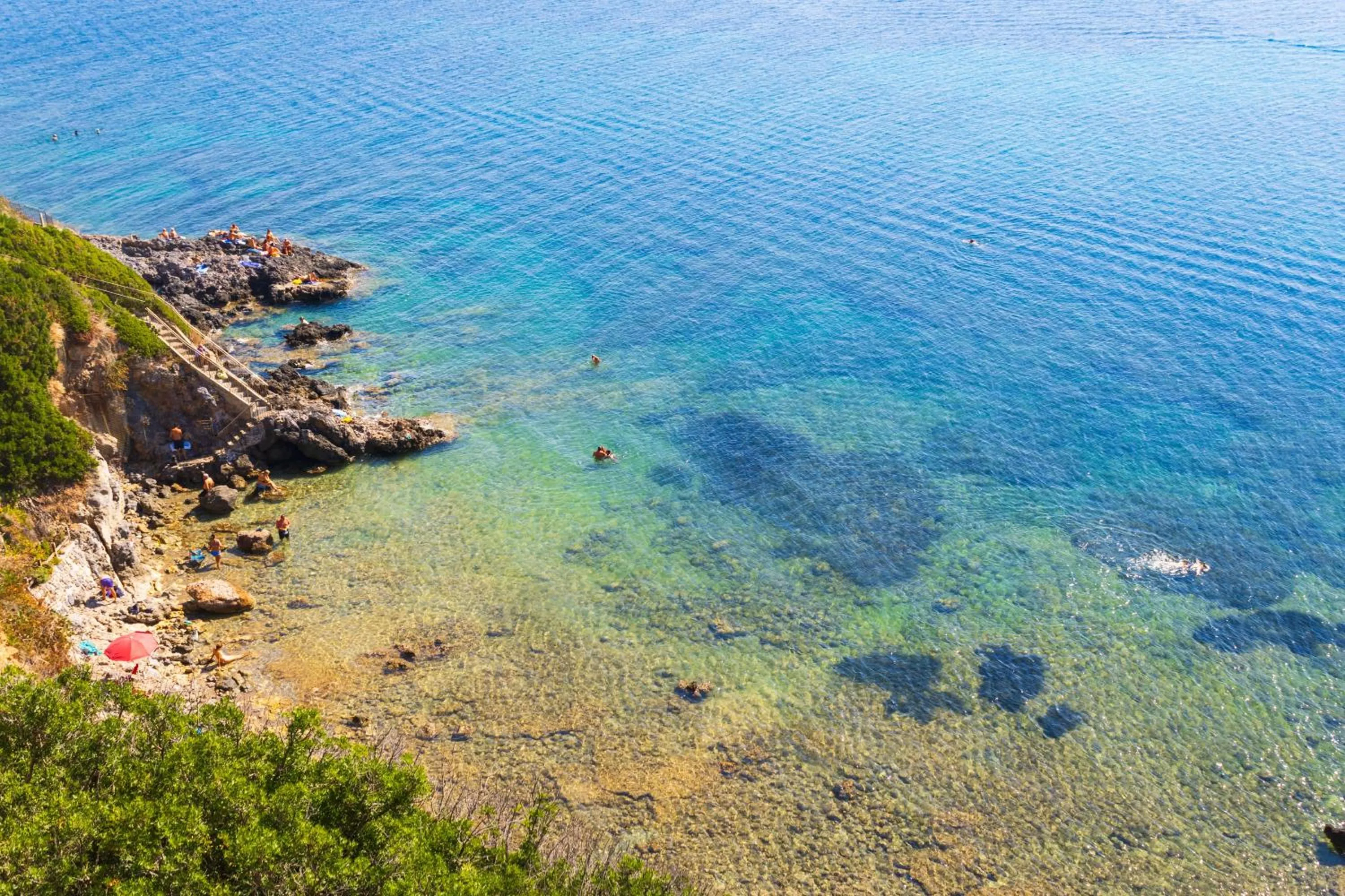 Natural landscape in Hotel Il Telamonio