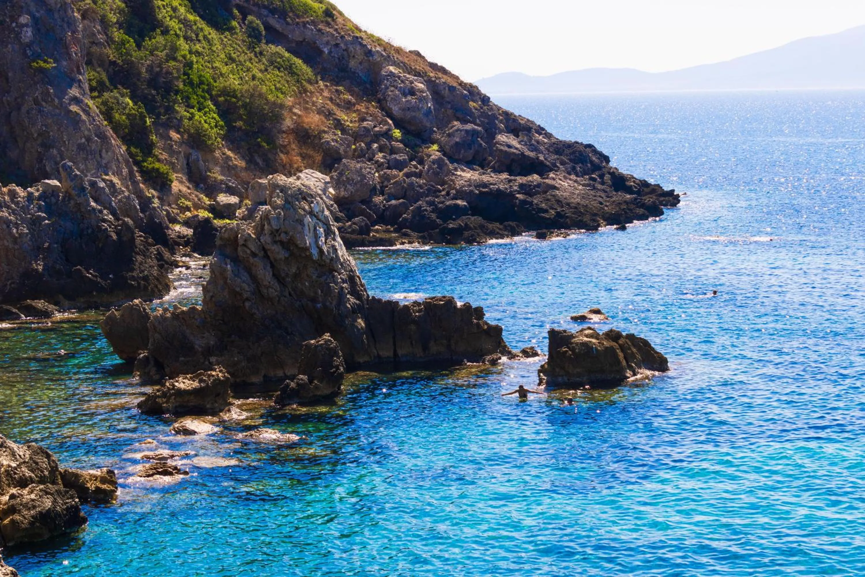 Natural landscape in Hotel Il Telamonio