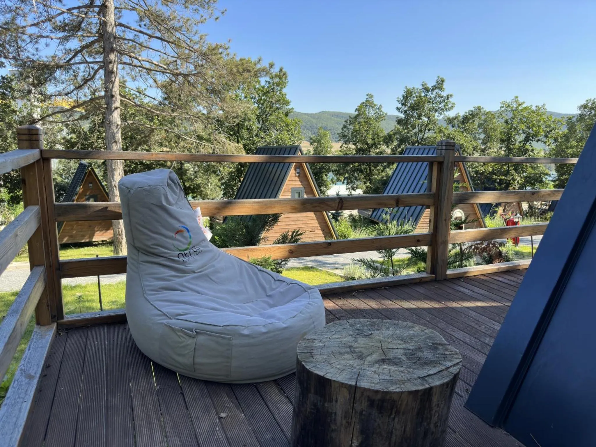 Balcony/Terrace in Nefes Dağyenice Doğada