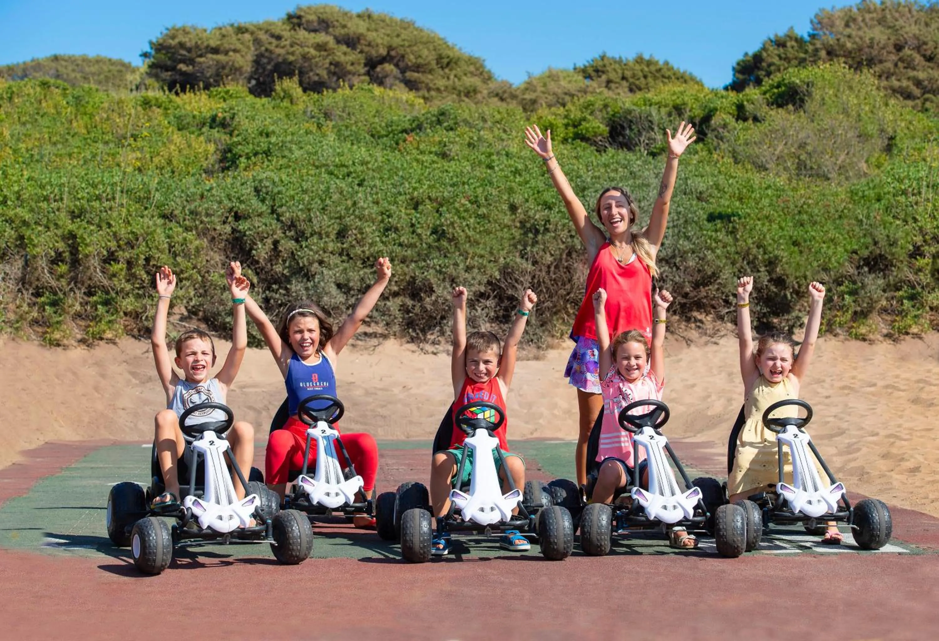 People in Is Serenas Badesi Resort