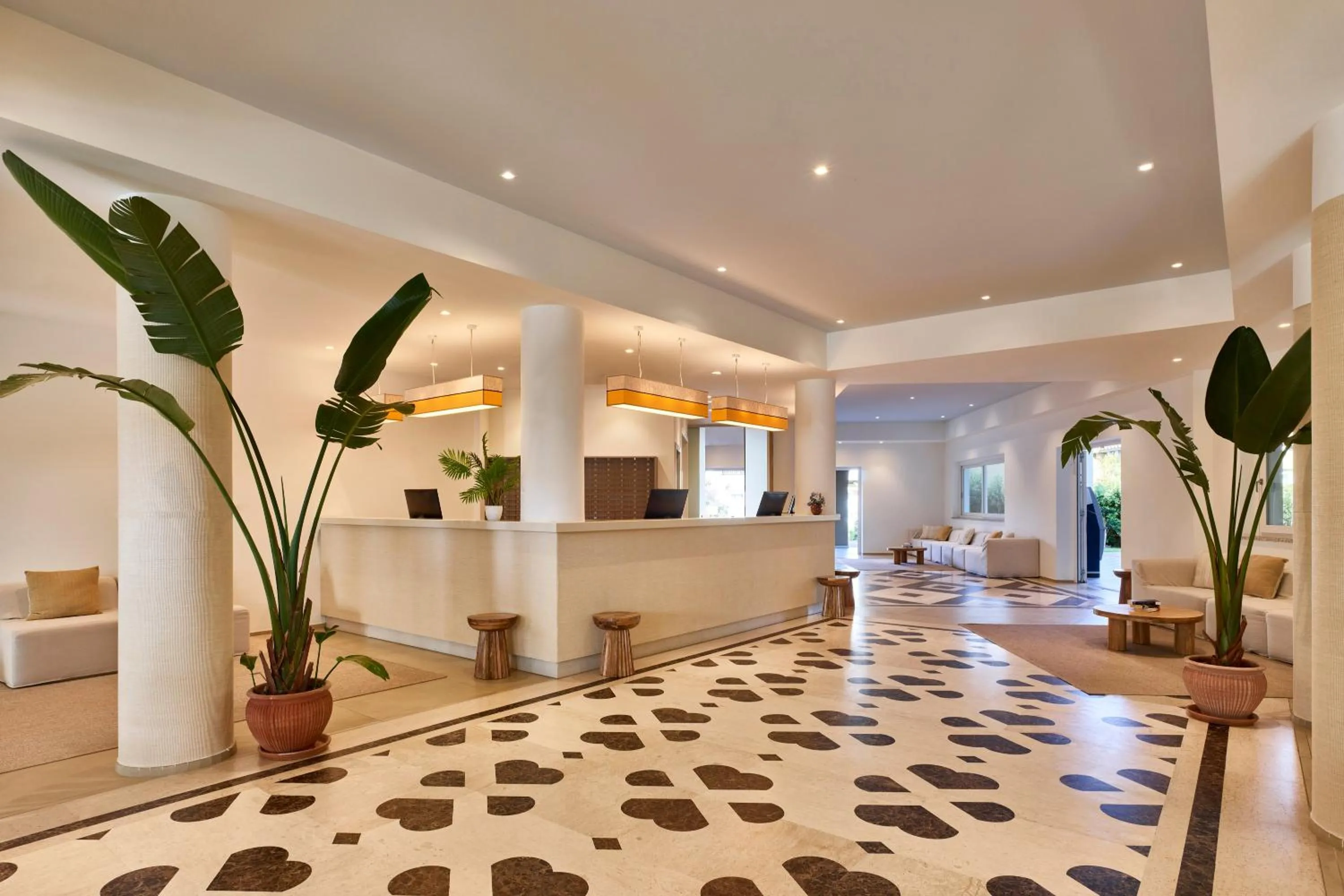 Lobby or reception in Is Serenas Badesi Resort