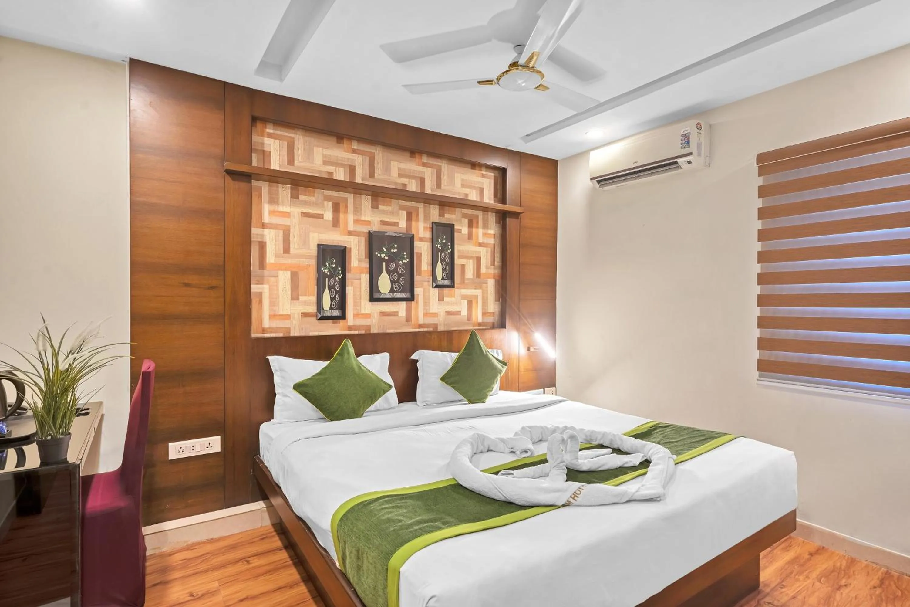 Bed in Hotel SM Deccan Park Airport Zone Shamshabad Hyderabad