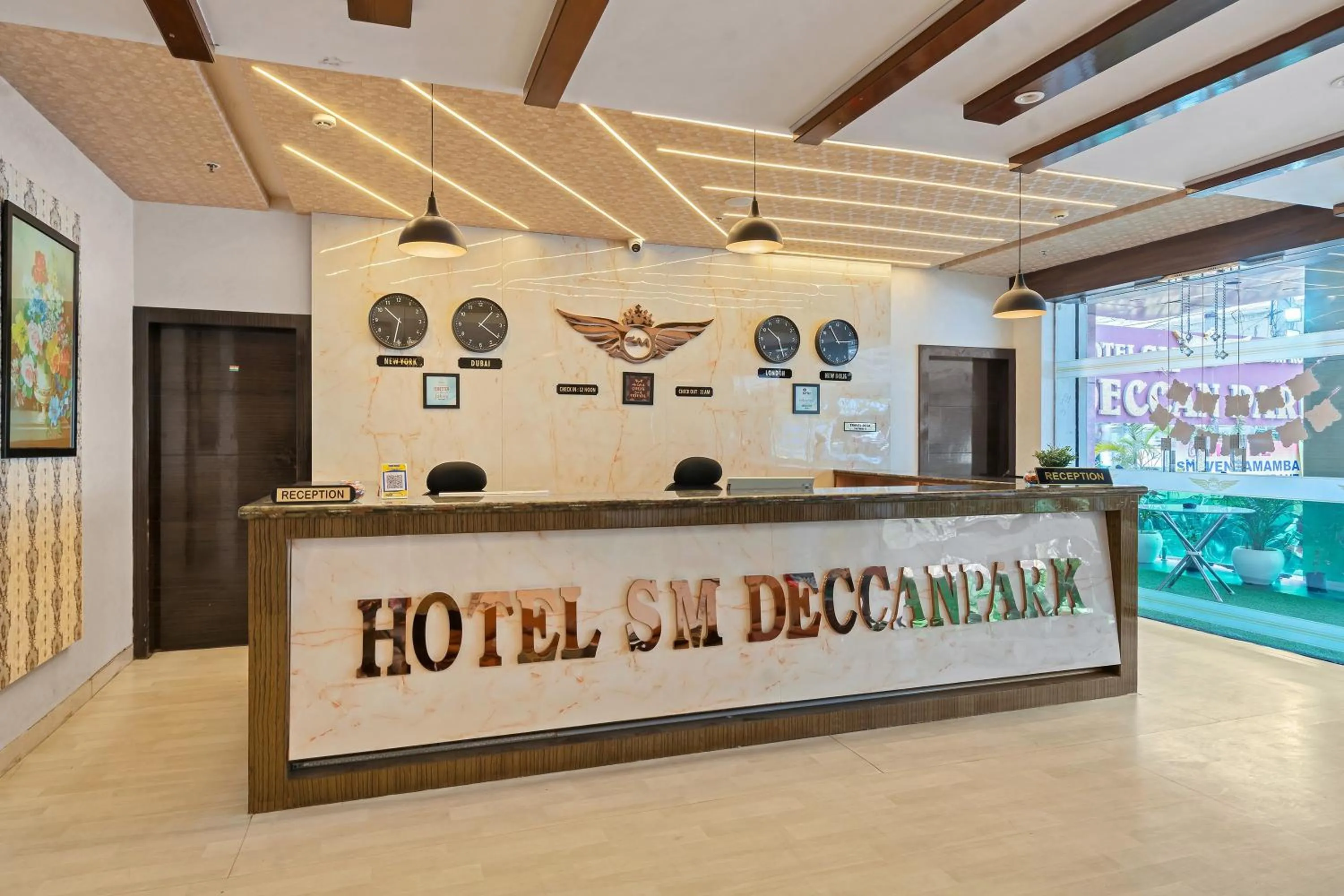 Lobby or reception in Hotel SM Deccan Park Airport Zone Shamshabad Hyderabad