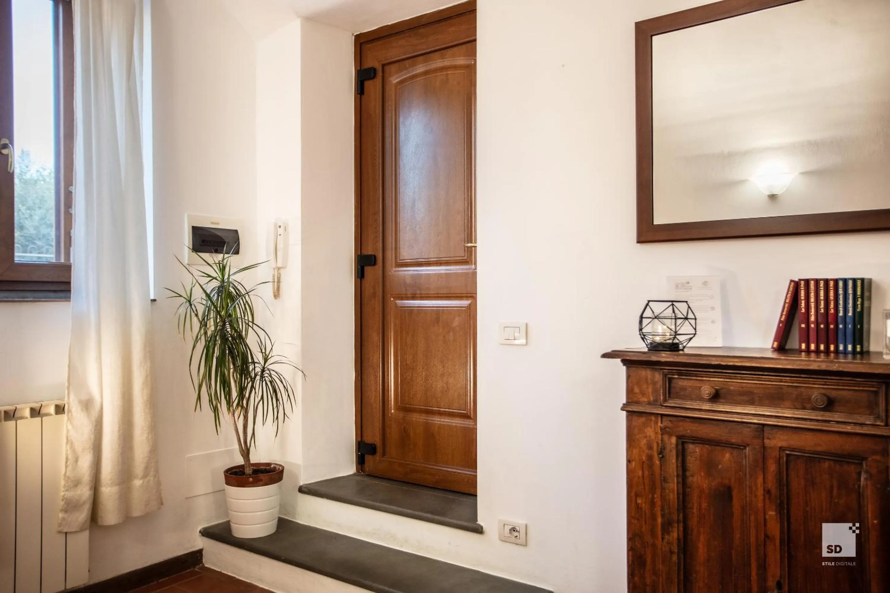 Seating area in Tenuta Il Burchio