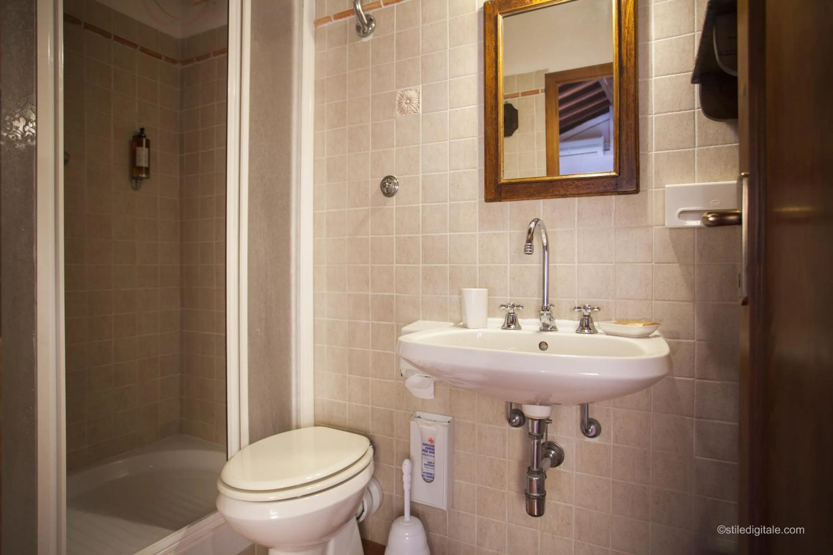 Bathroom in Tenuta Il Burchio