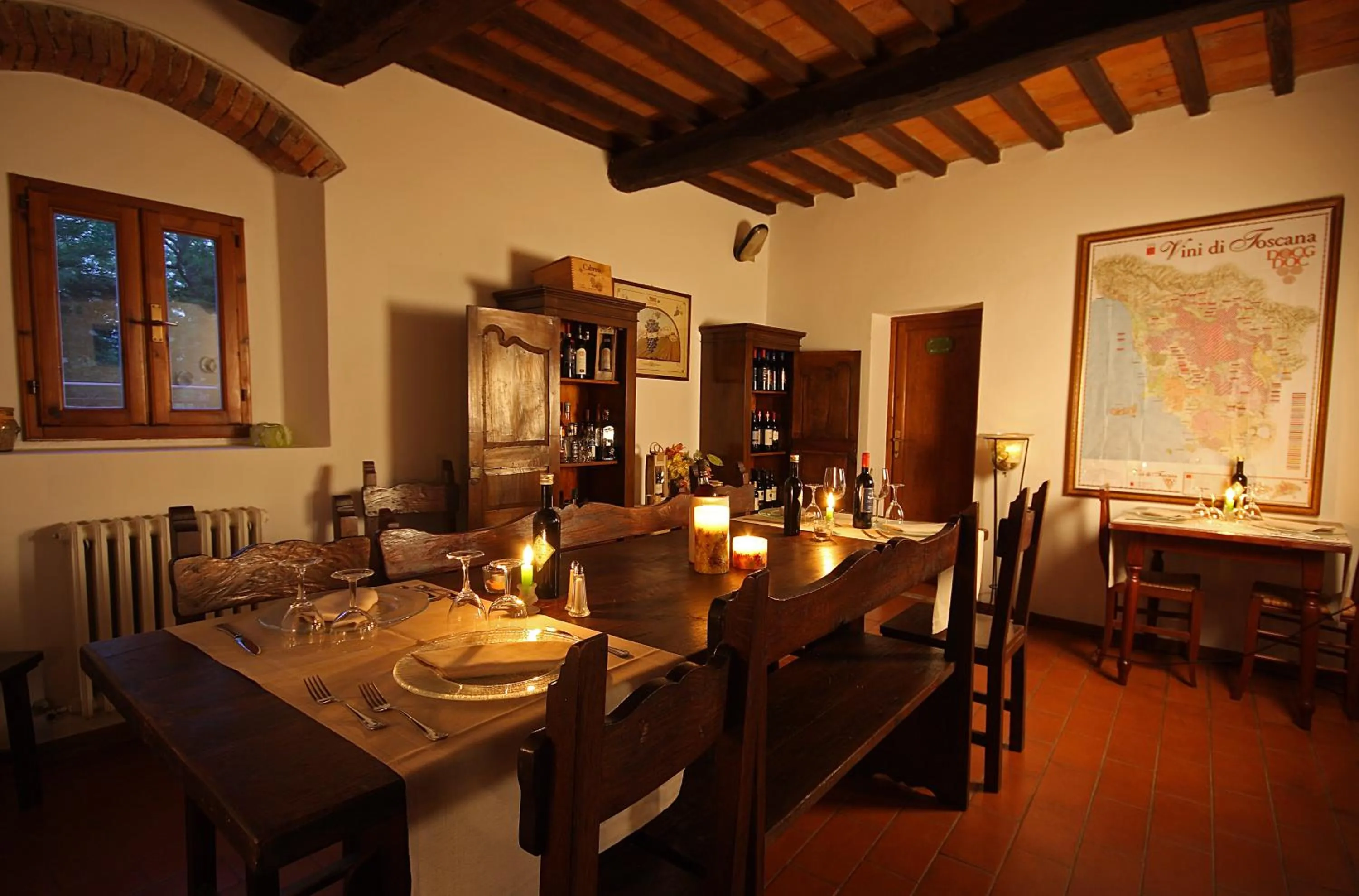 Restaurant/places to eat in Tenuta Il Burchio