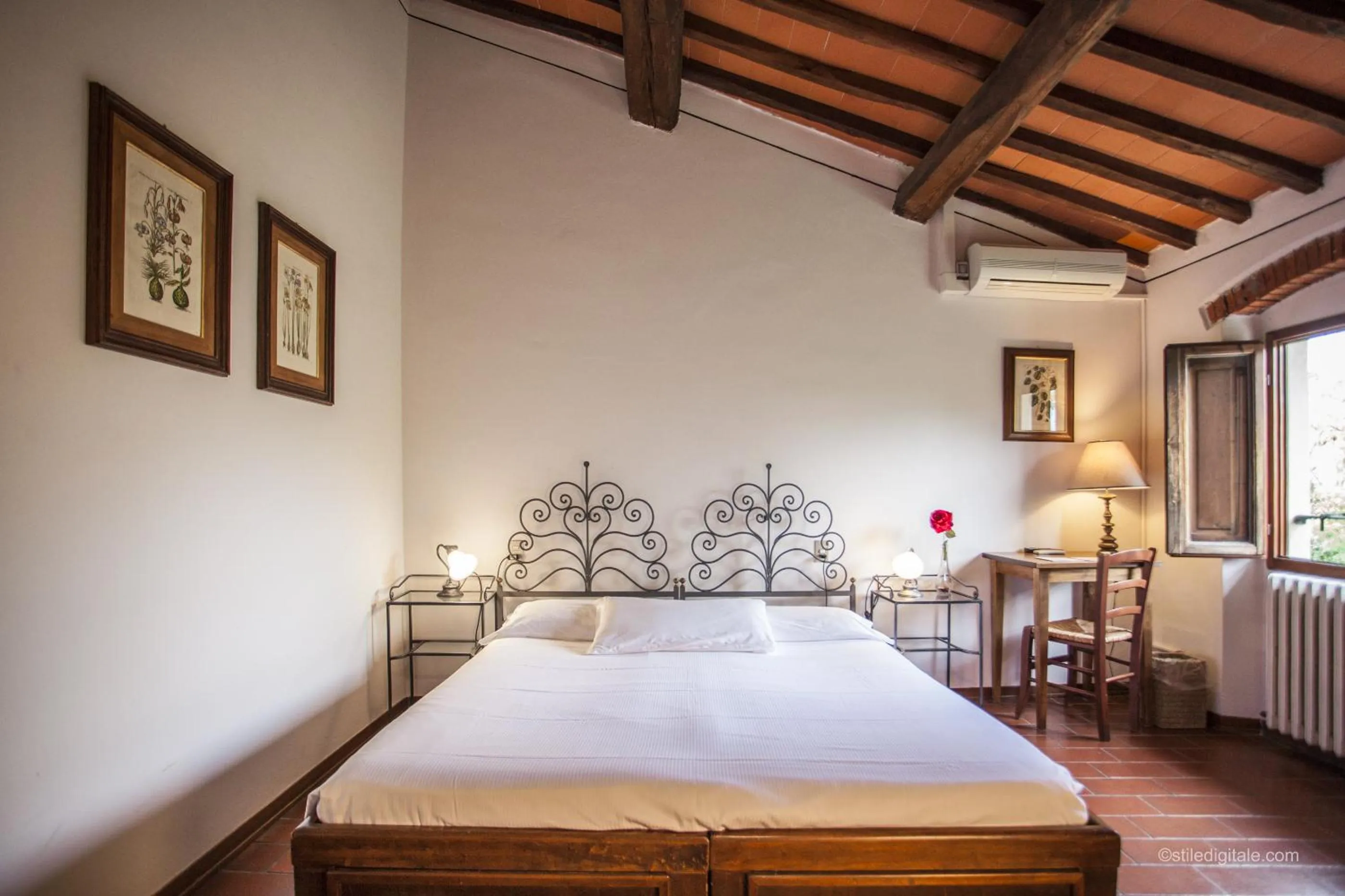 Bedroom, Bed in Tenuta Il Burchio
