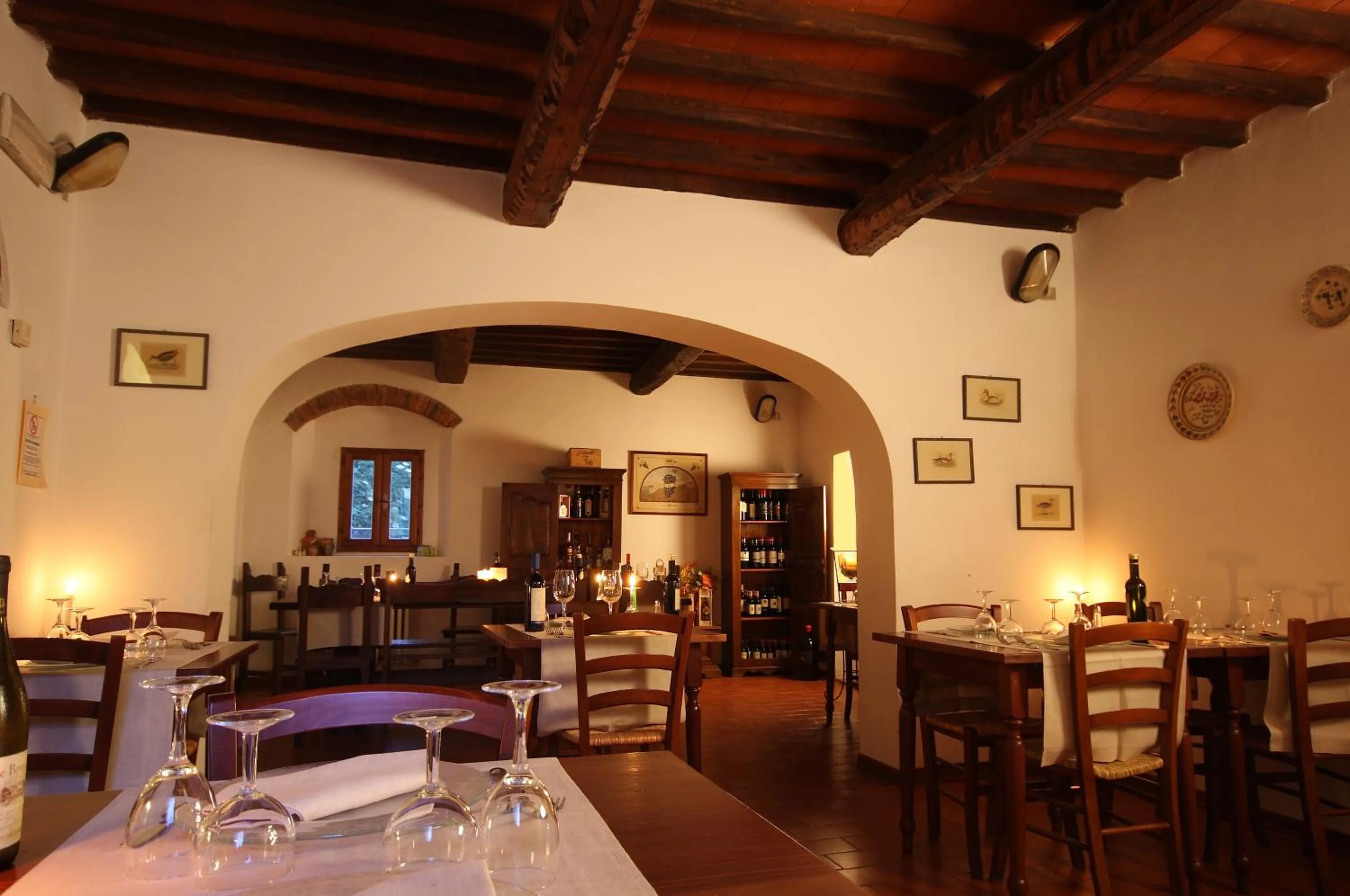 Restaurant/places to eat in Tenuta Il Burchio
