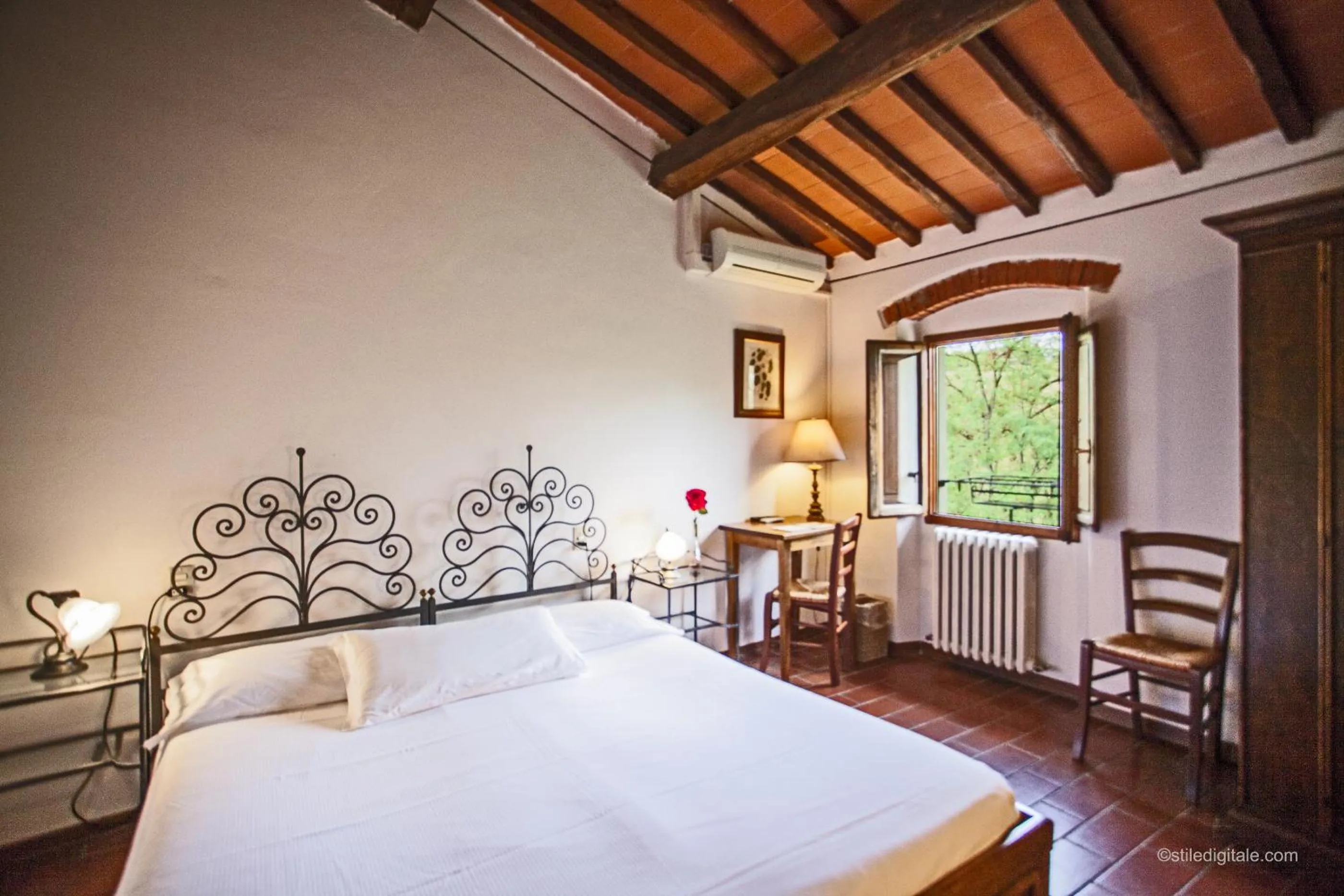 Bed in Tenuta Il Burchio