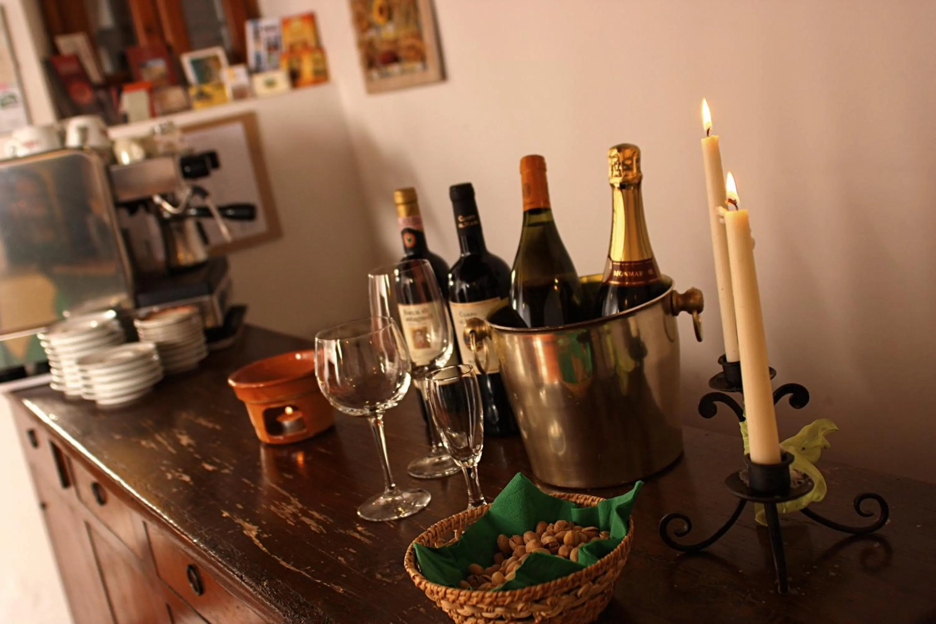 Restaurant/places to eat in Tenuta Il Burchio