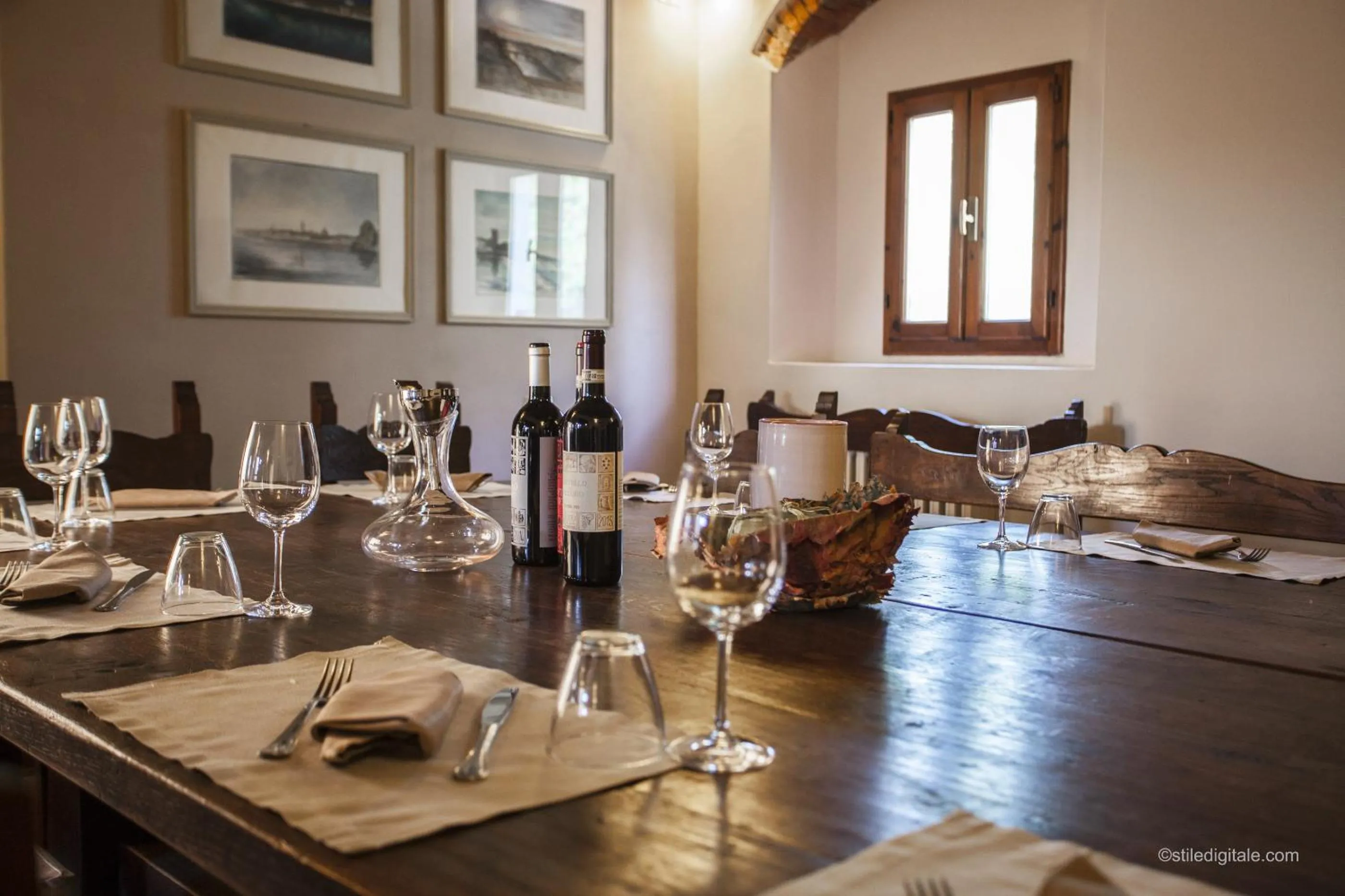 Restaurant/places to eat in Tenuta Il Burchio
