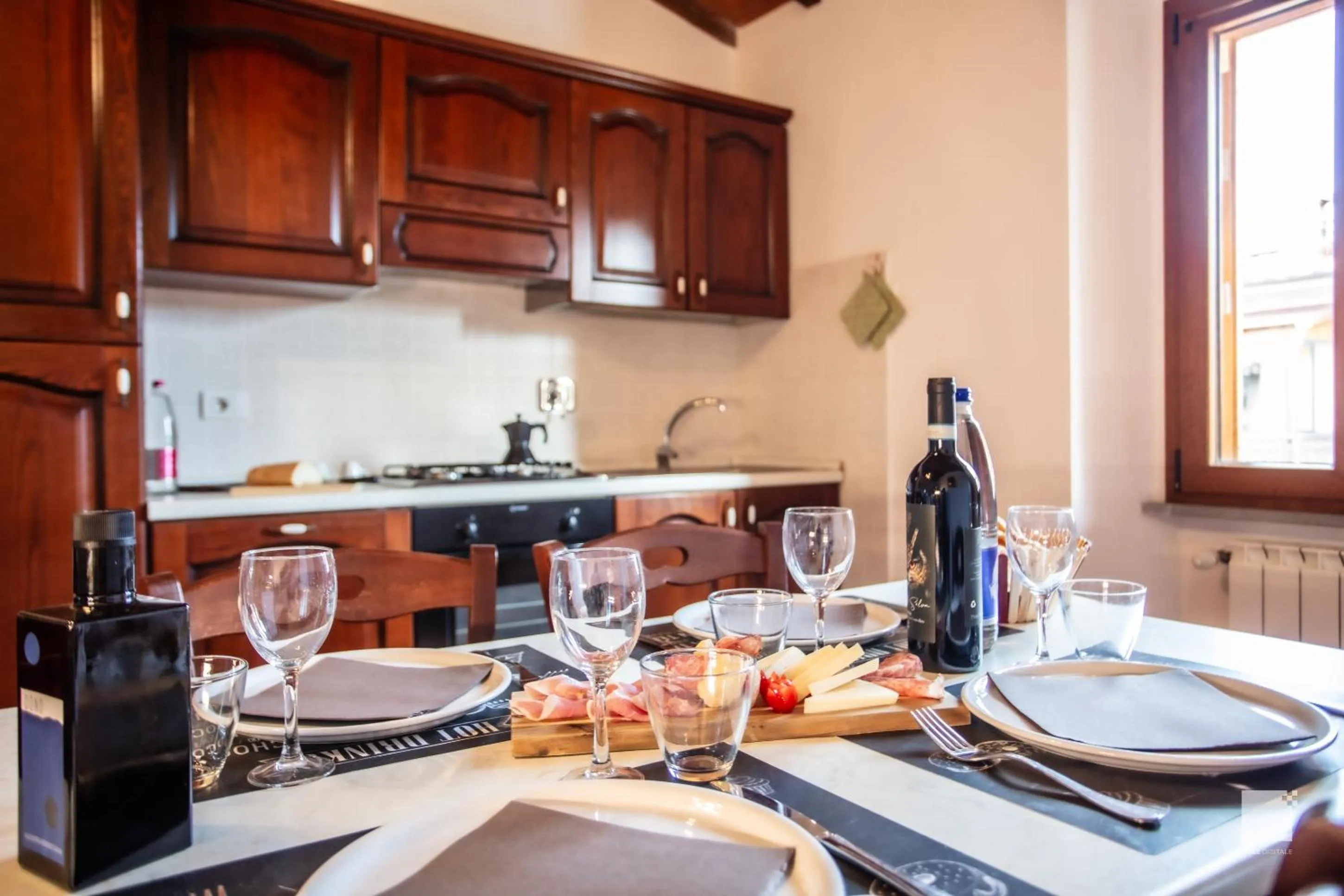 Kitchen or kitchenette in Tenuta Il Burchio