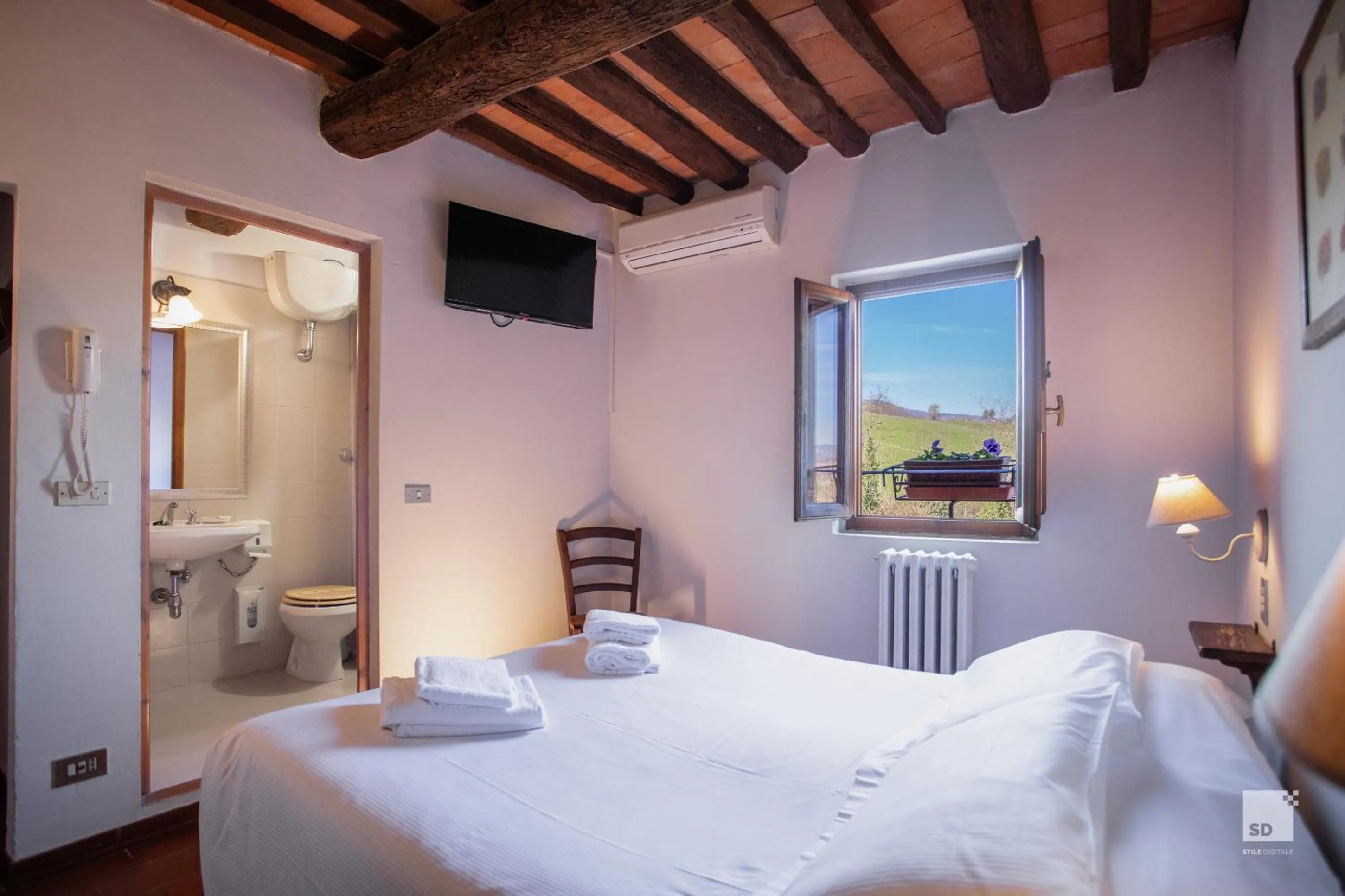 Bed in Tenuta Il Burchio