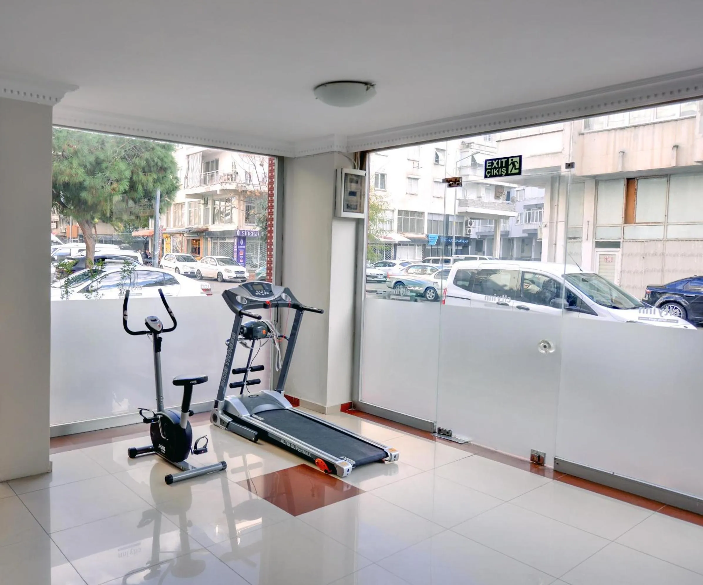 Fitness centre/facilities in City Inn Family Apart