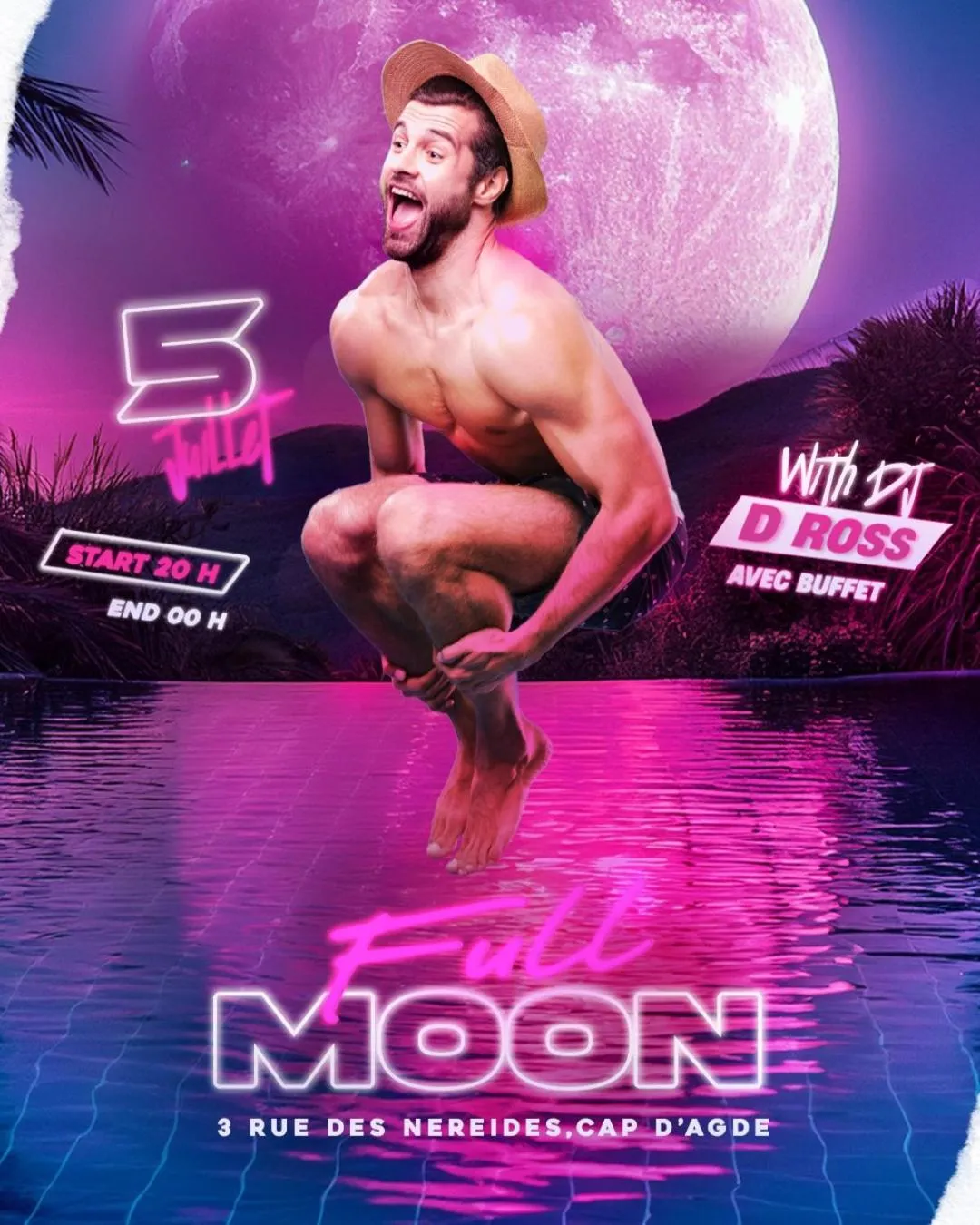 Swimming pool in Le Jardin de Babylone Résidence Festive & Naturiste "réservé aux couples uniquement"