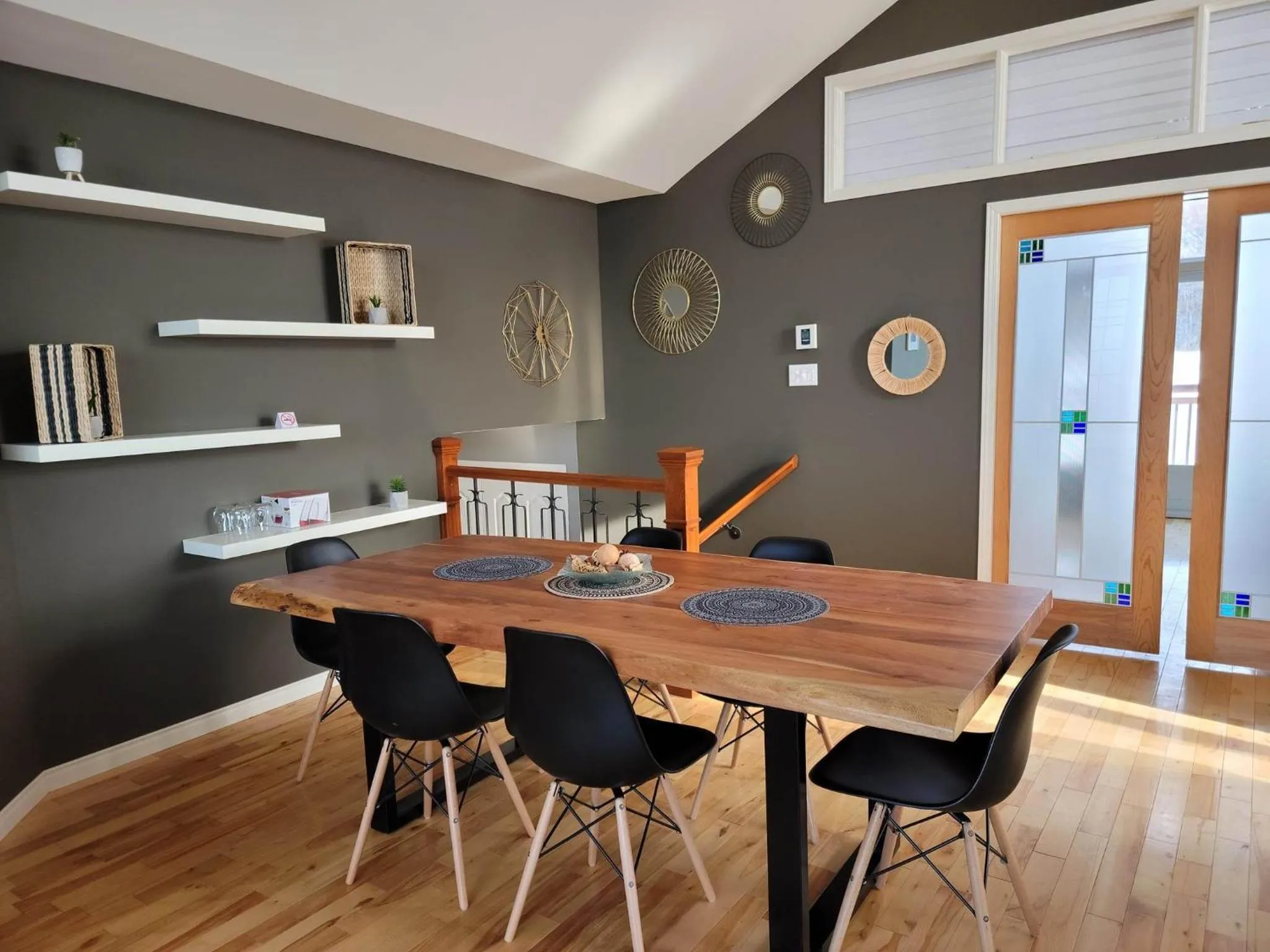 Dining area in Motel de la mer