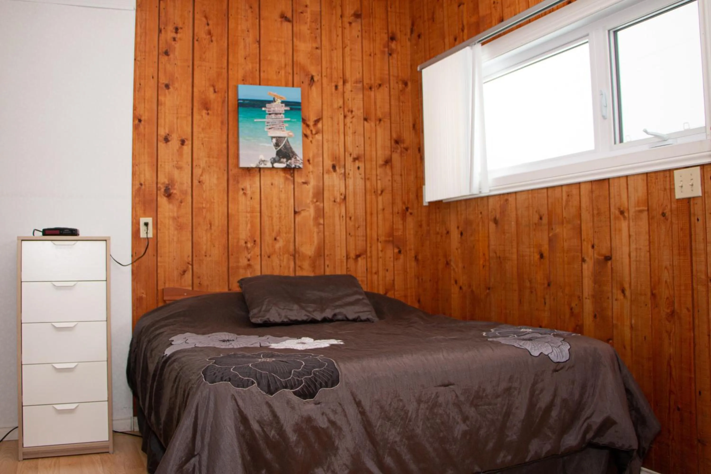 Bed in Motel de la mer