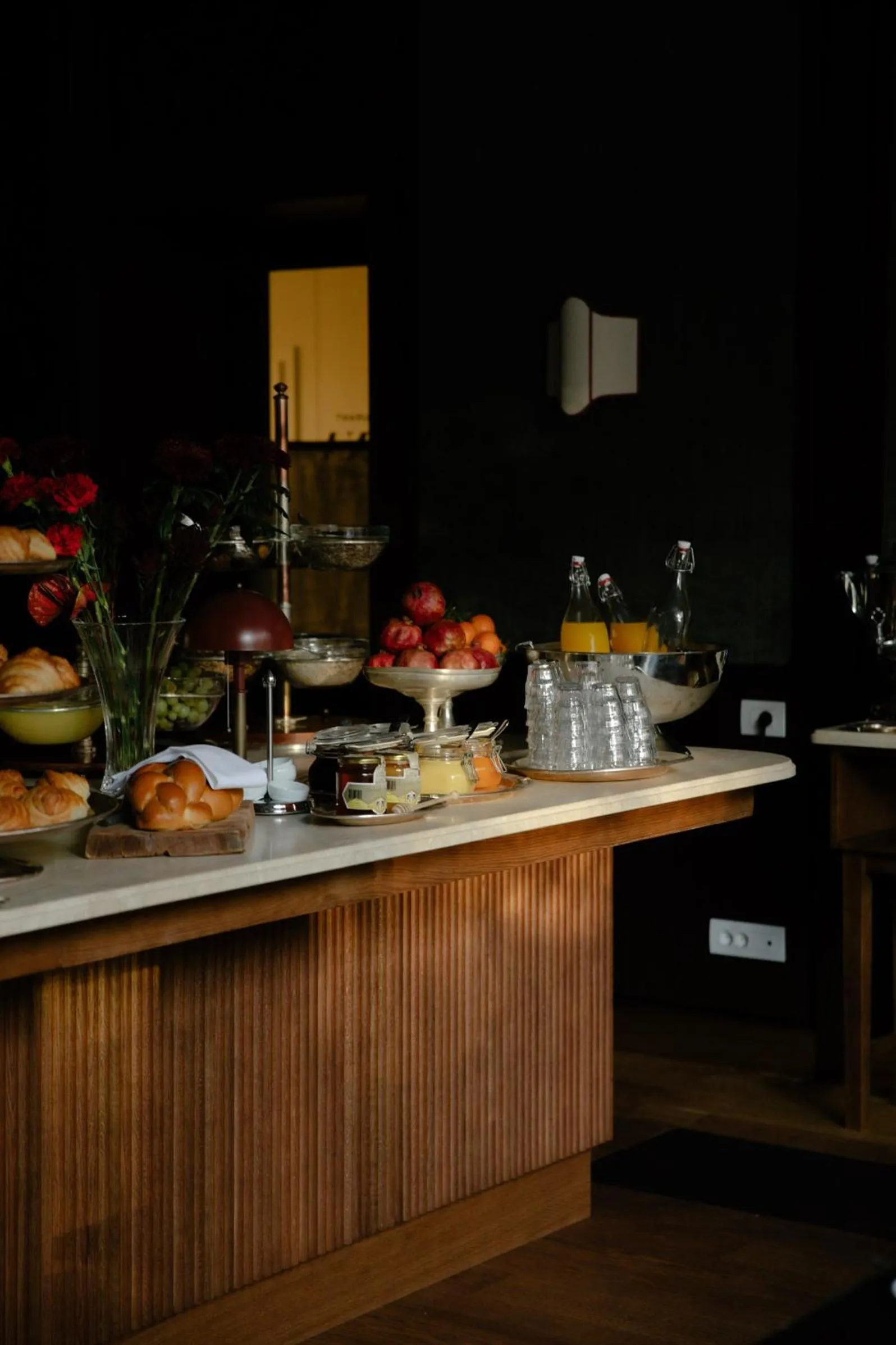 Restaurant/places to eat in Parkhotel Mondschein, a Member of Design Hotels