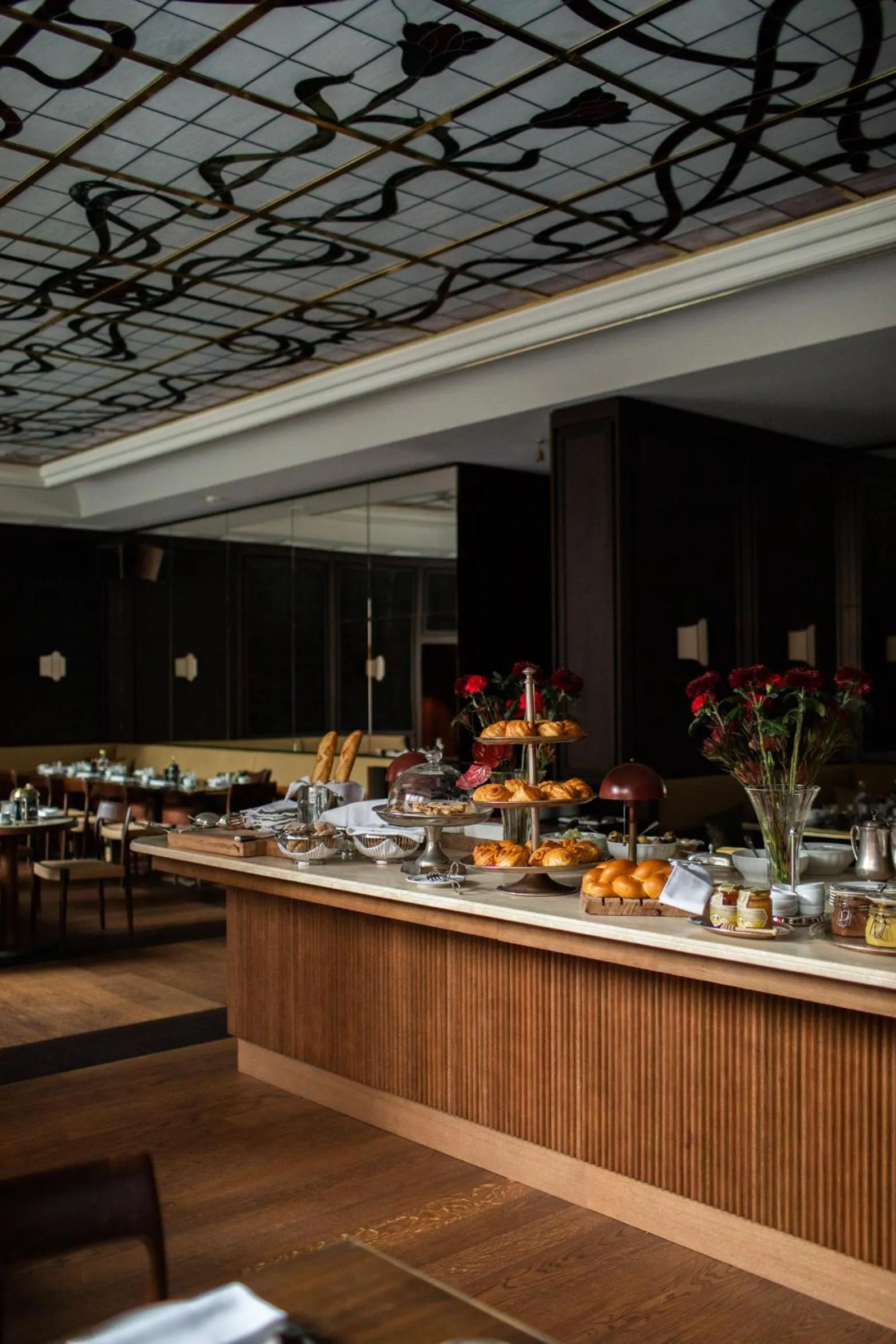 Restaurant/places to eat in Parkhotel Mondschein, a Member of Design Hotels