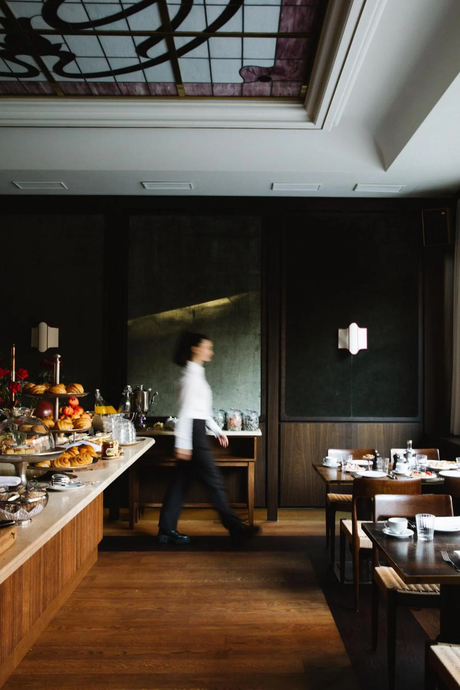 Restaurant/places to eat in Parkhotel Mondschein, a Member of Design Hotels