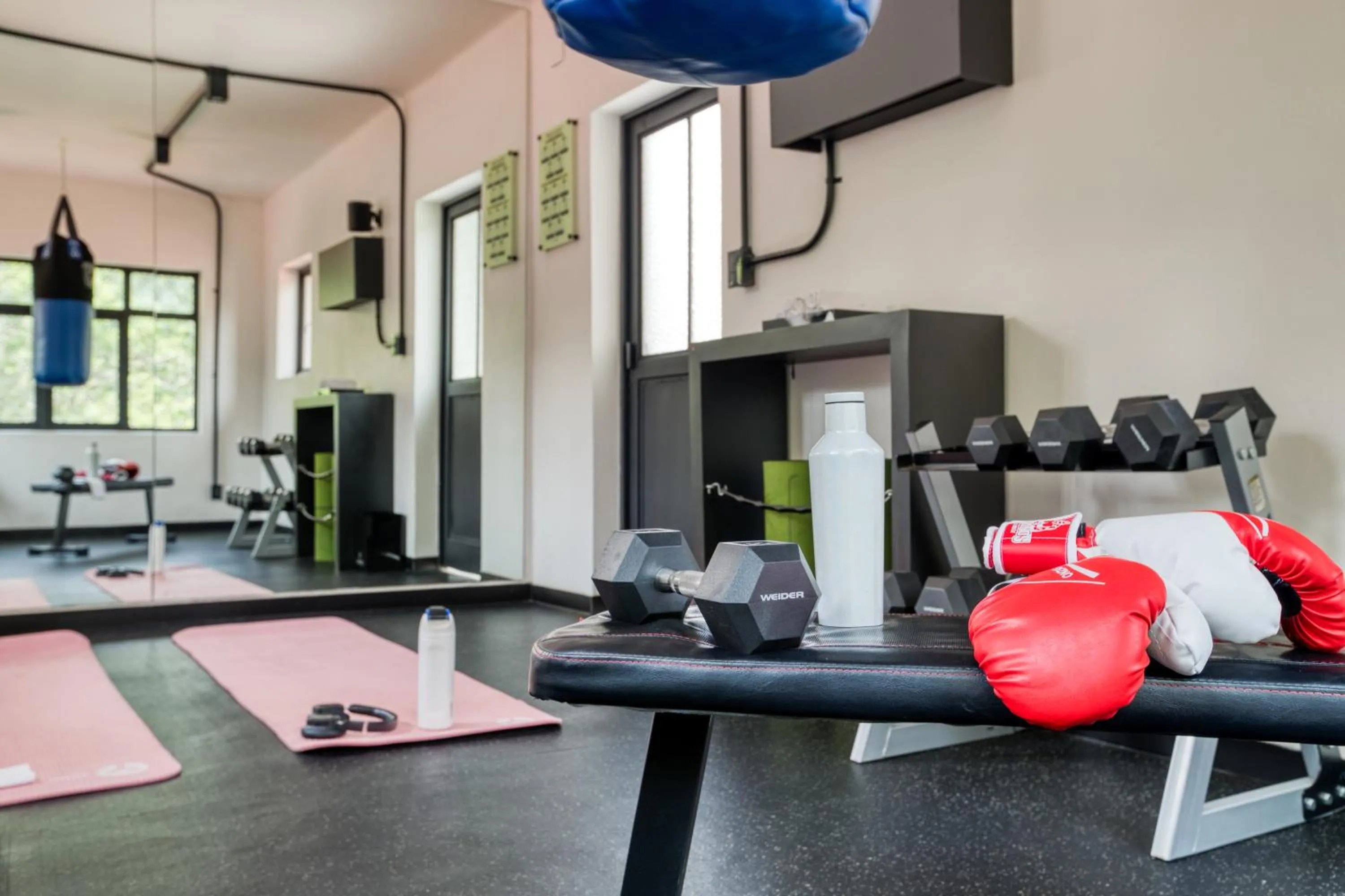 Fitness centre/facilities in UTOPIC Campos Elíseos by ULIV