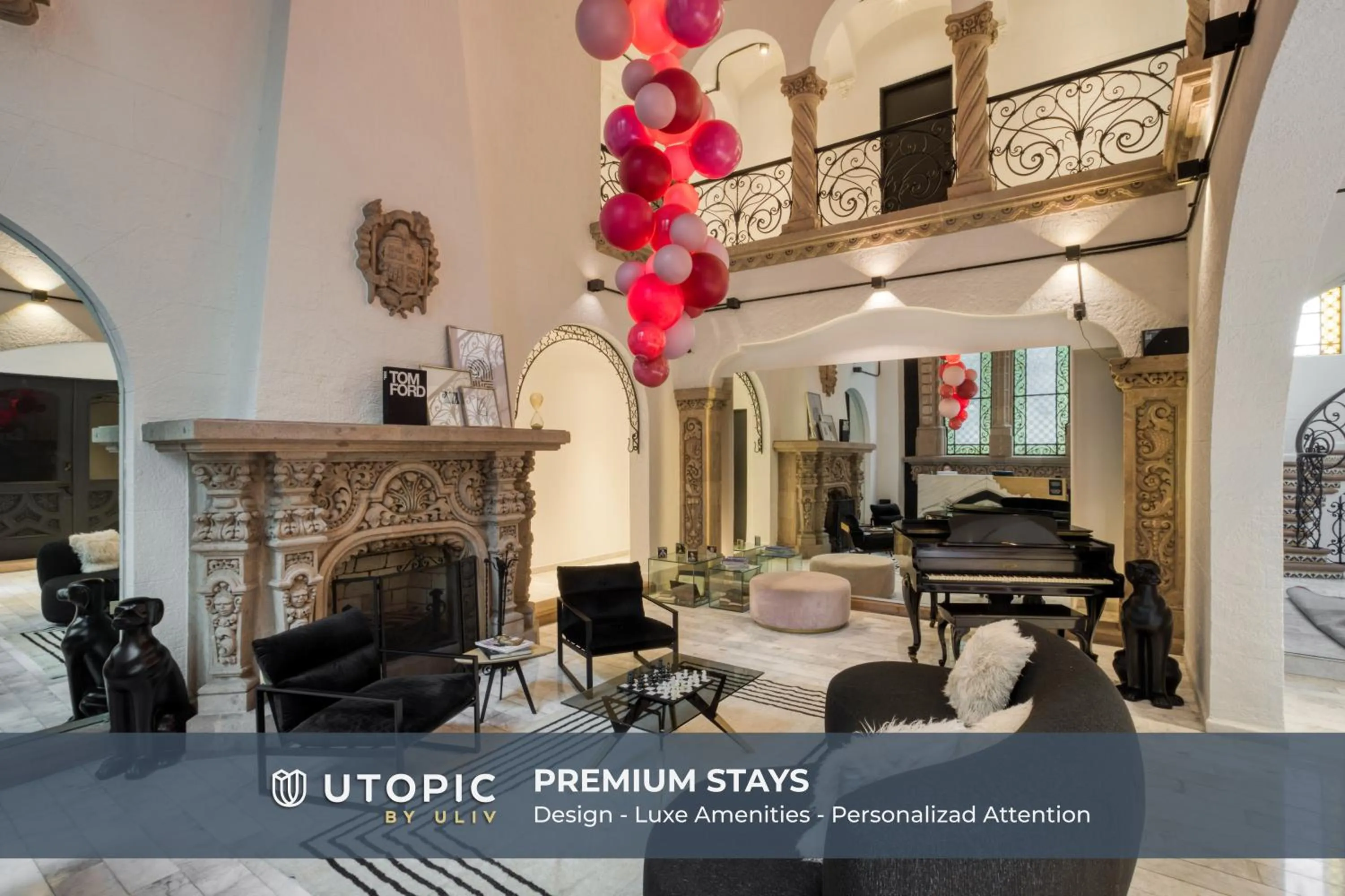 Lobby or reception in UTOPIC Campos Elíseos by ULIV