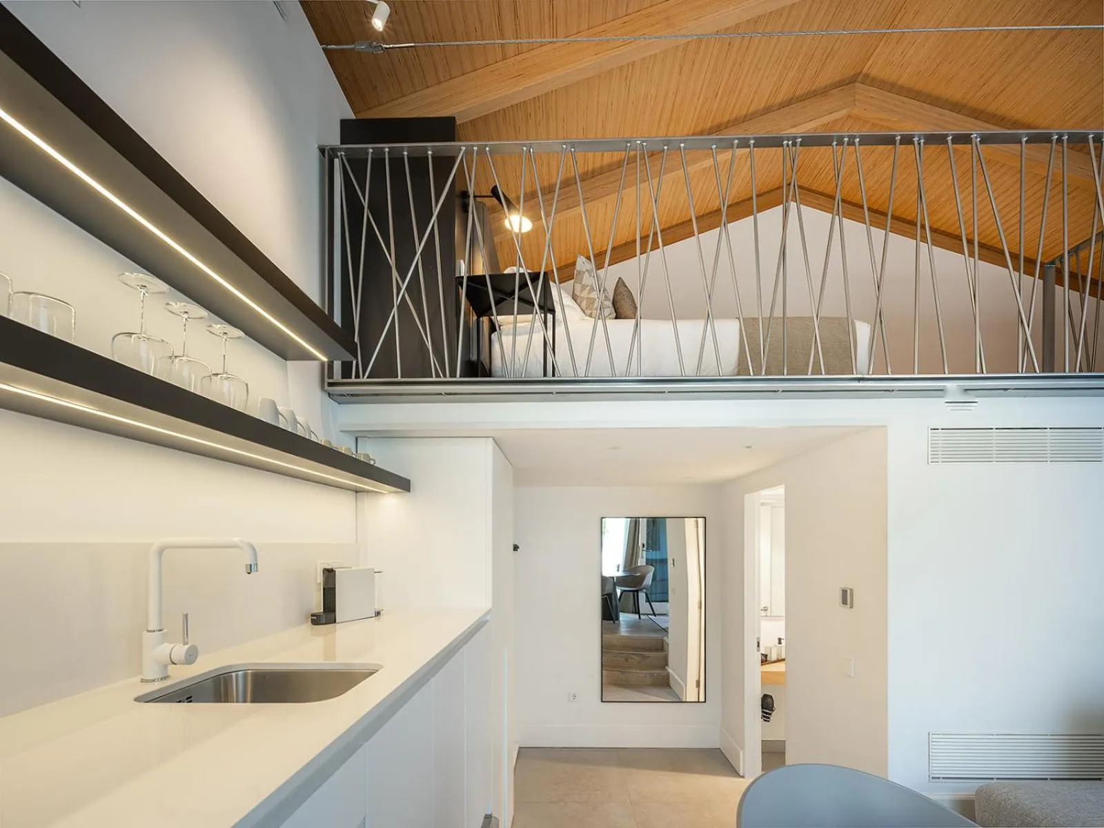 kitchen in The Park Suites by IRES LAR