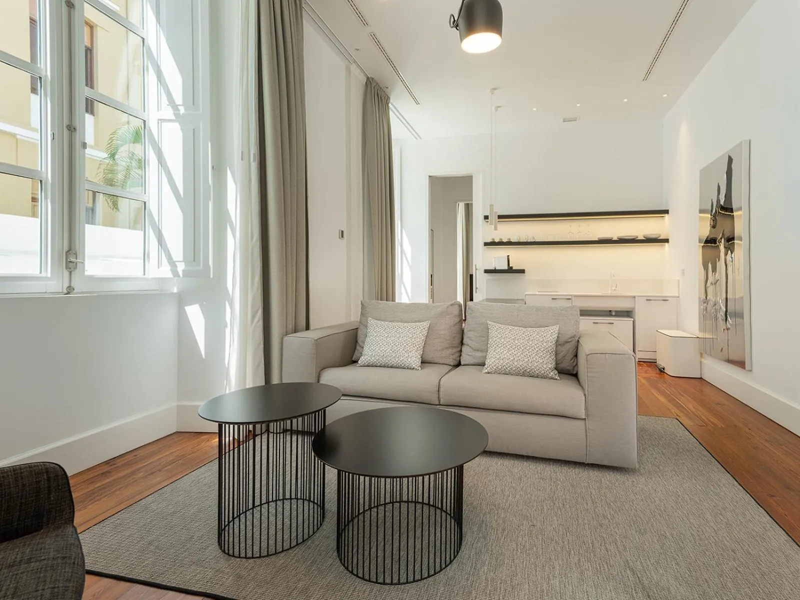 Living room in The Park Suites by IRES LAR