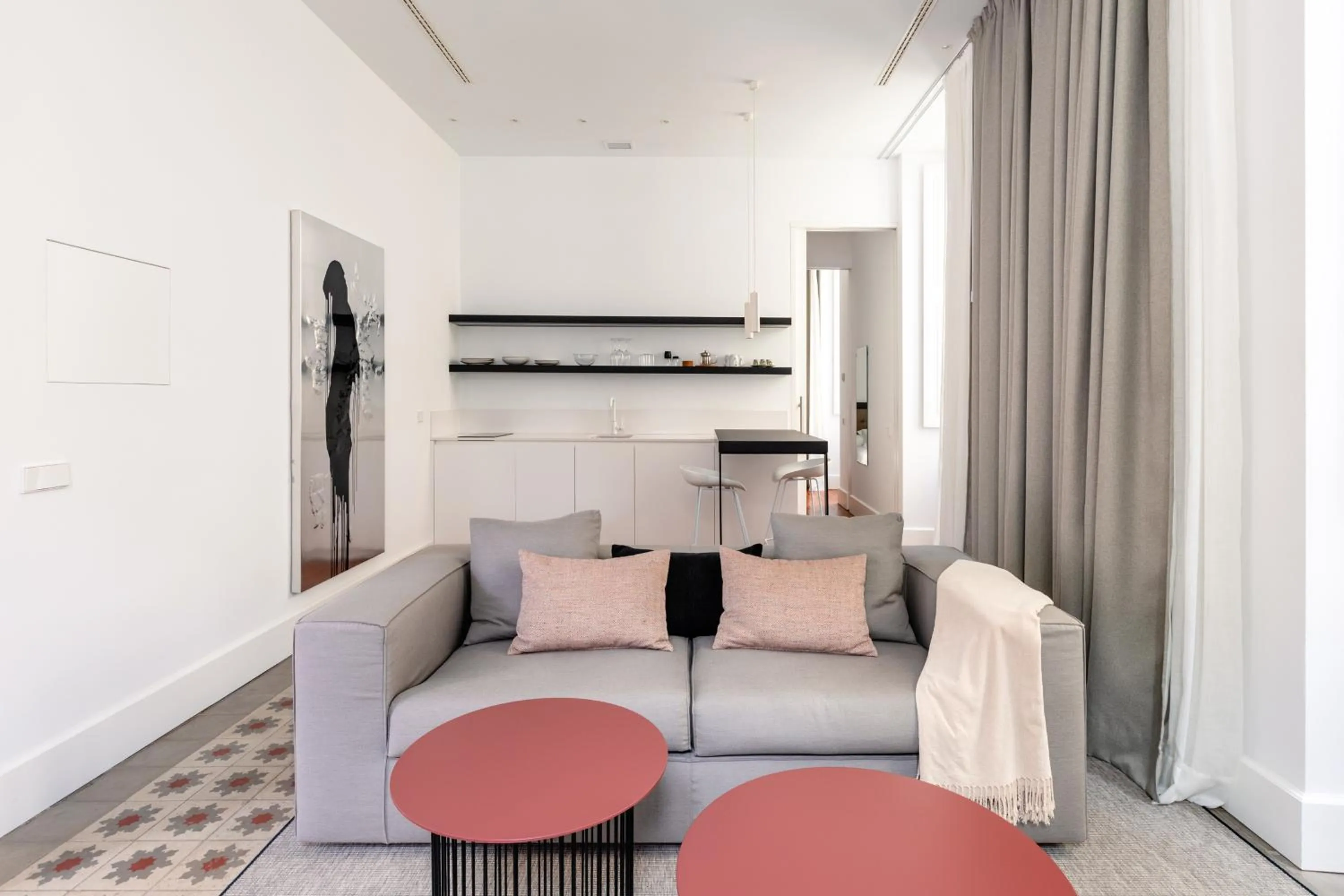 Living room in The Park Suites by IRES LAR