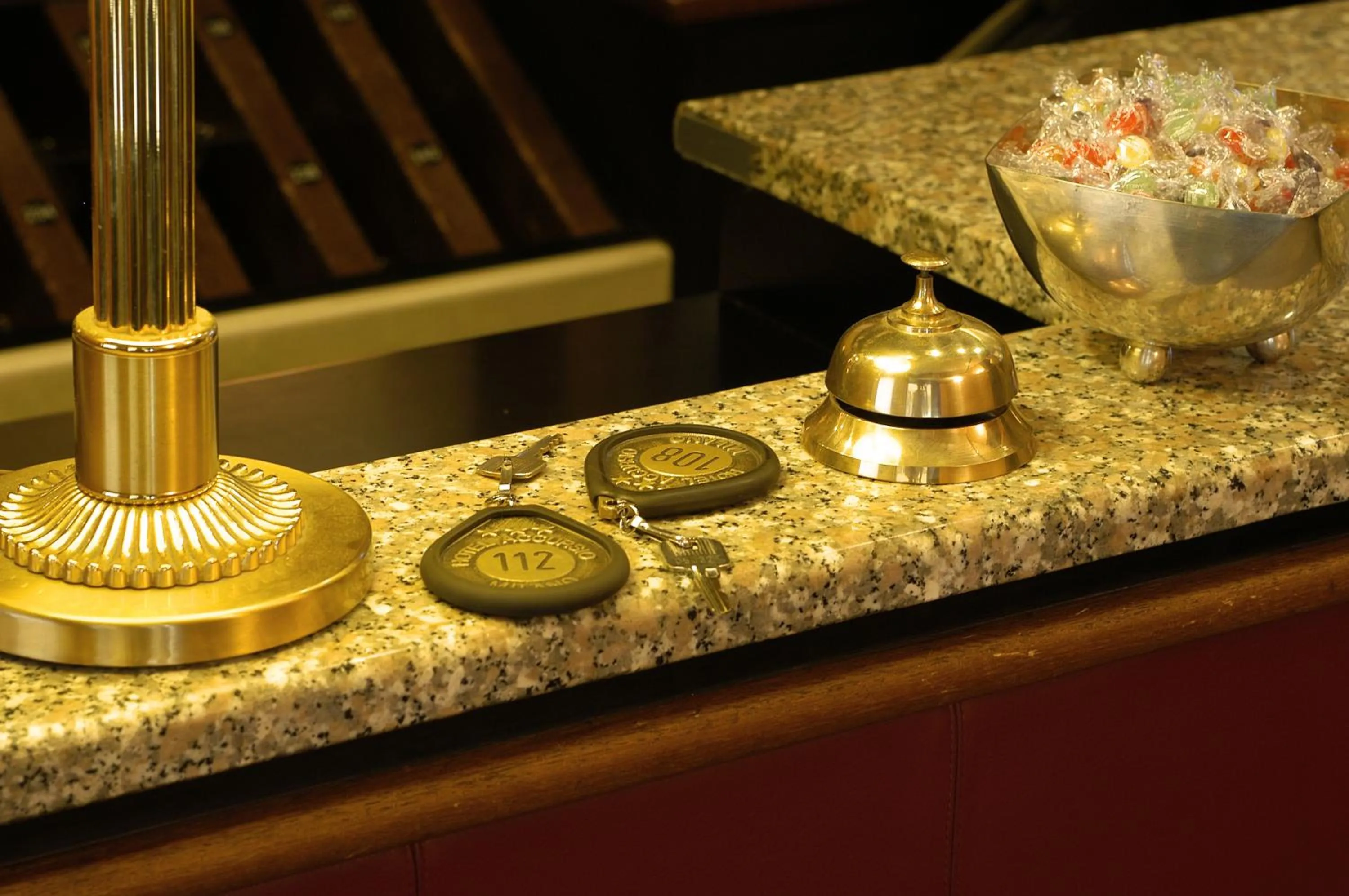 Lobby or reception in Hotel Accursio