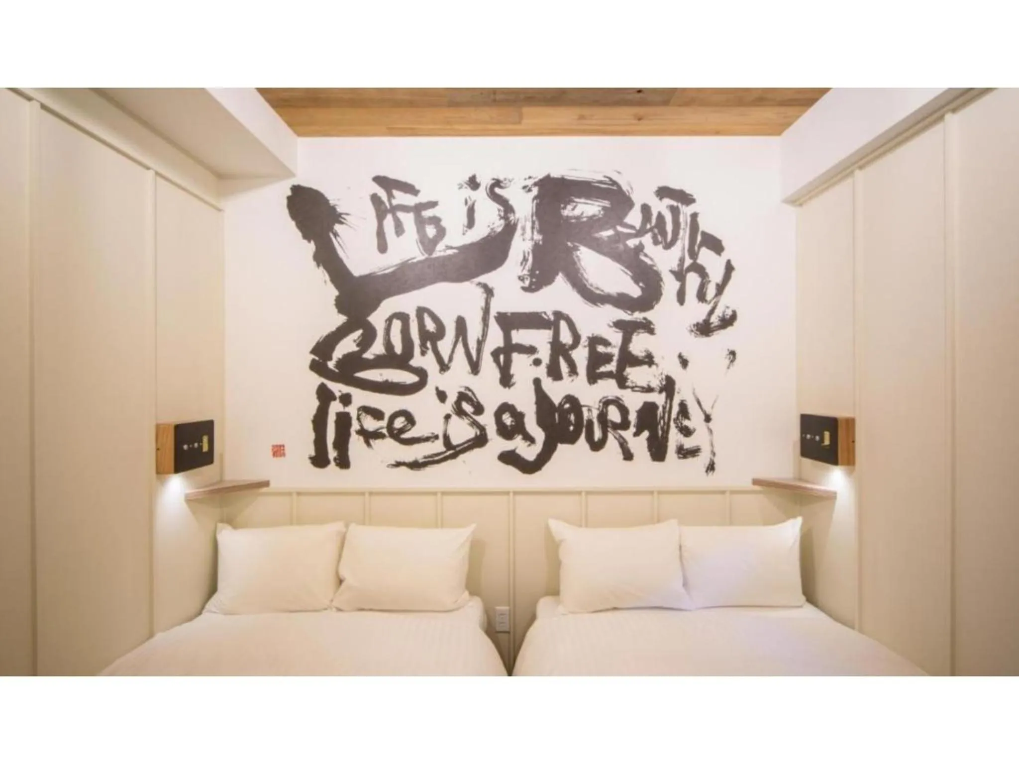 Bed in Kamon Hotel Namba - Vacation STAY 37029v