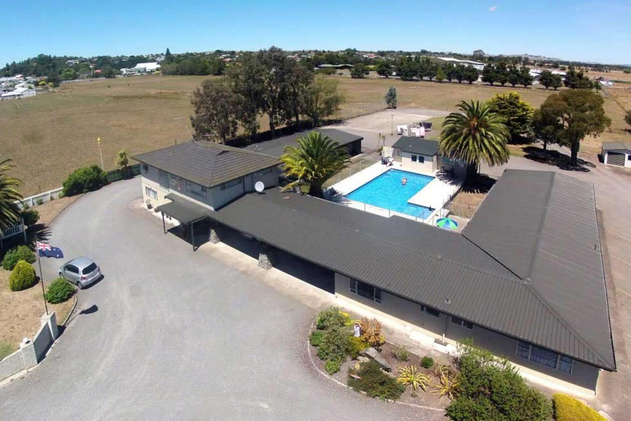Bird's eye view in Thornton Lodge Motel