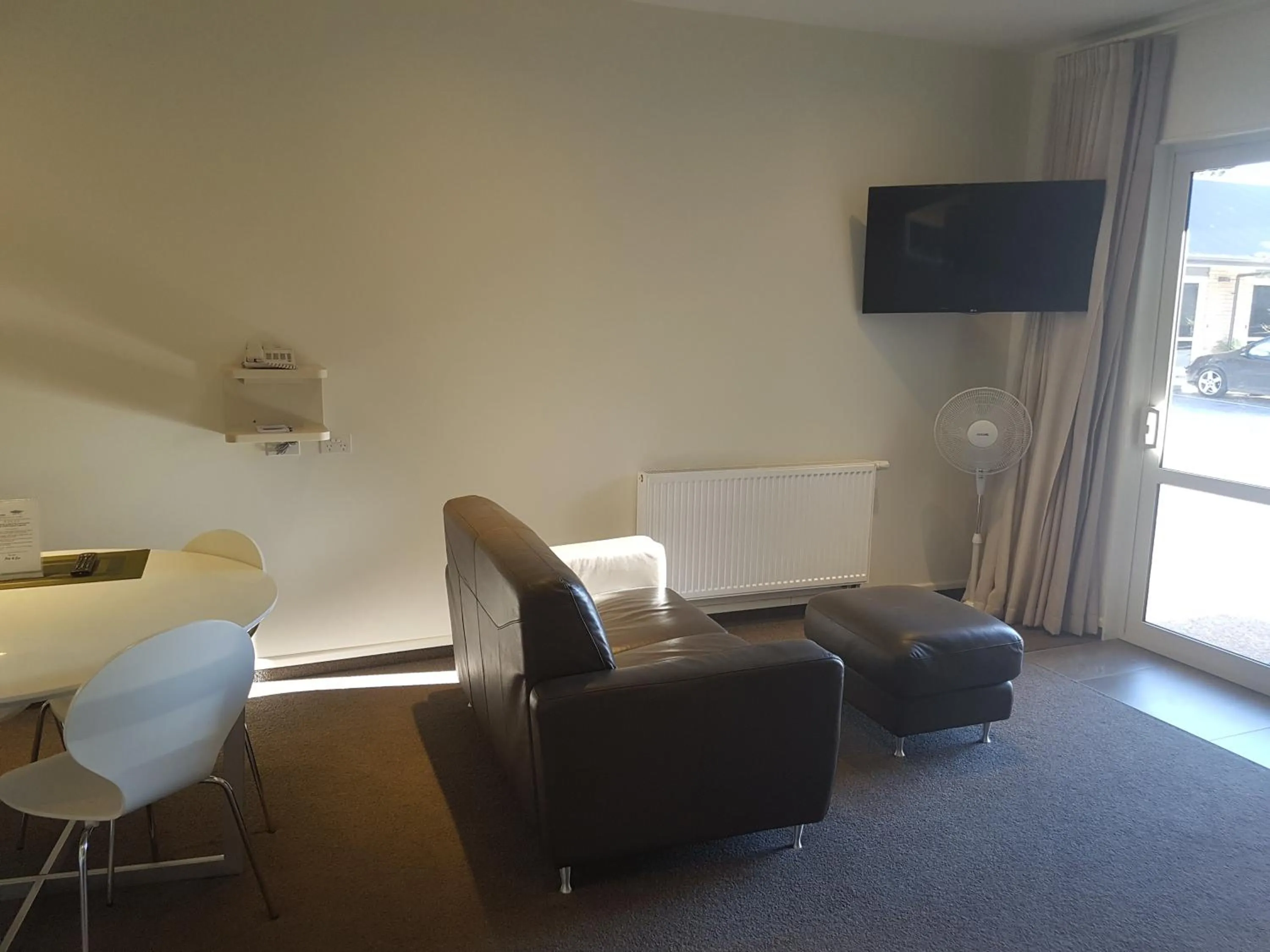 Seating area in Aspen Court Franz Josef