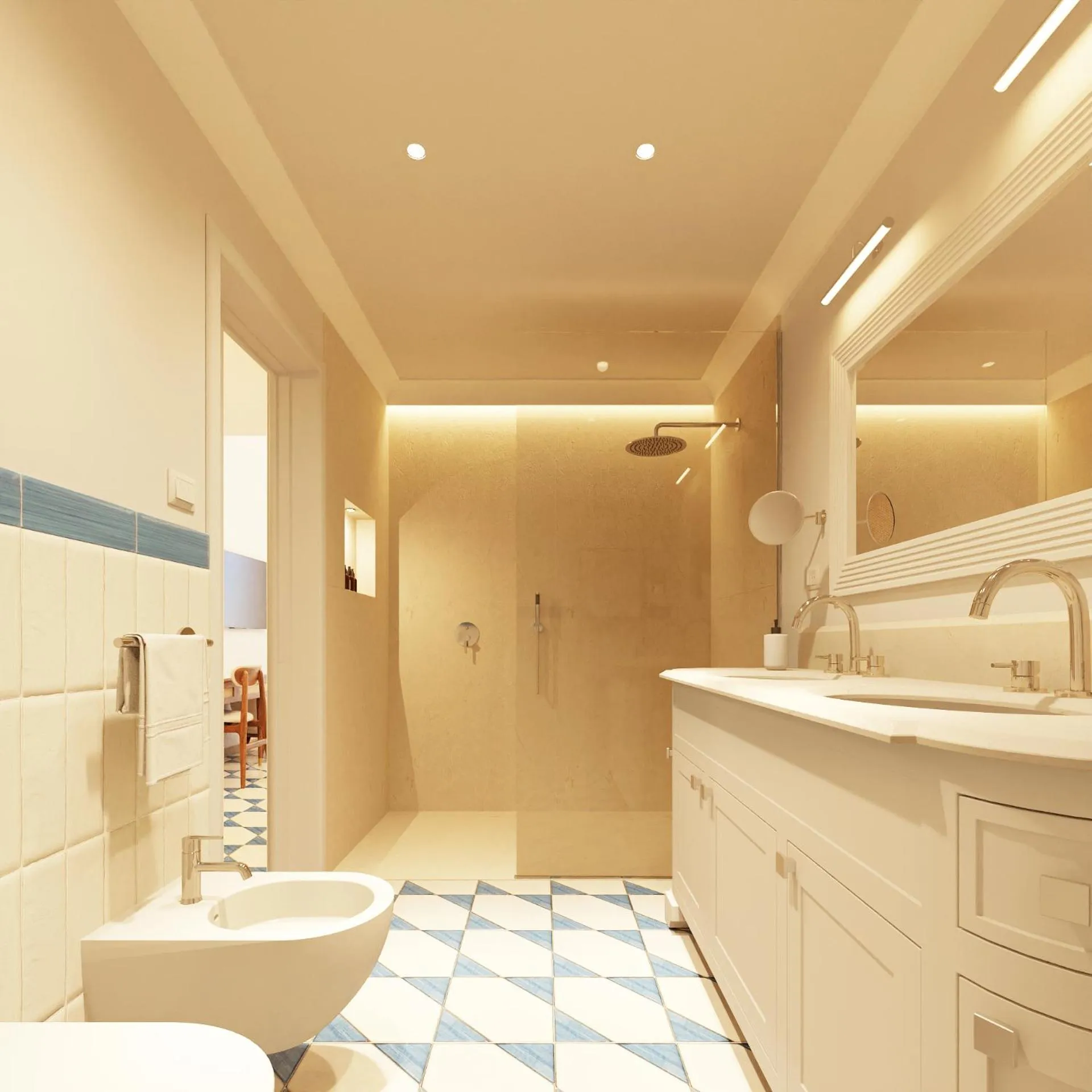 Shower in San Montano Resort & Spa