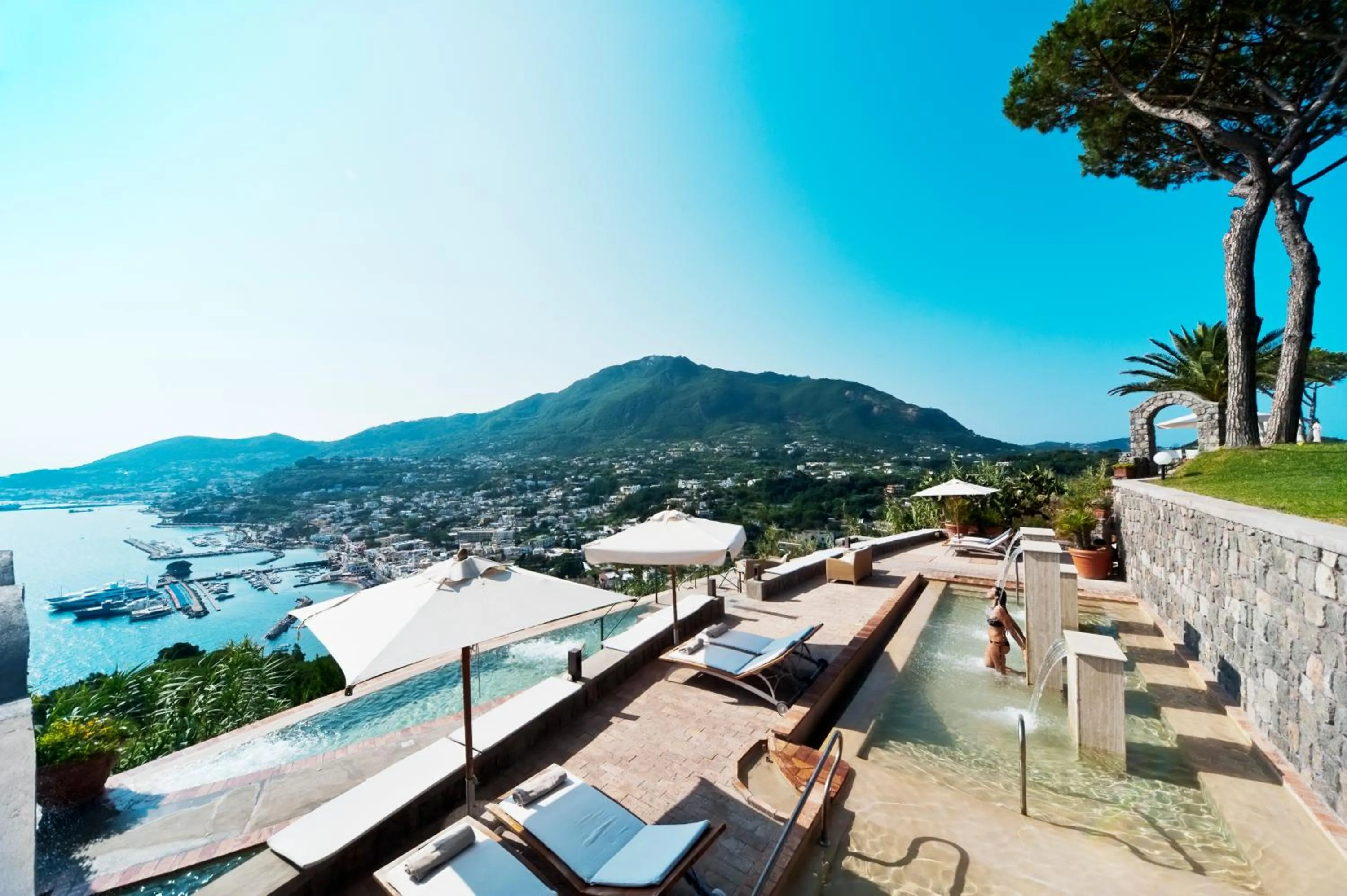 Open Air Bath in San Montano Resort & Spa