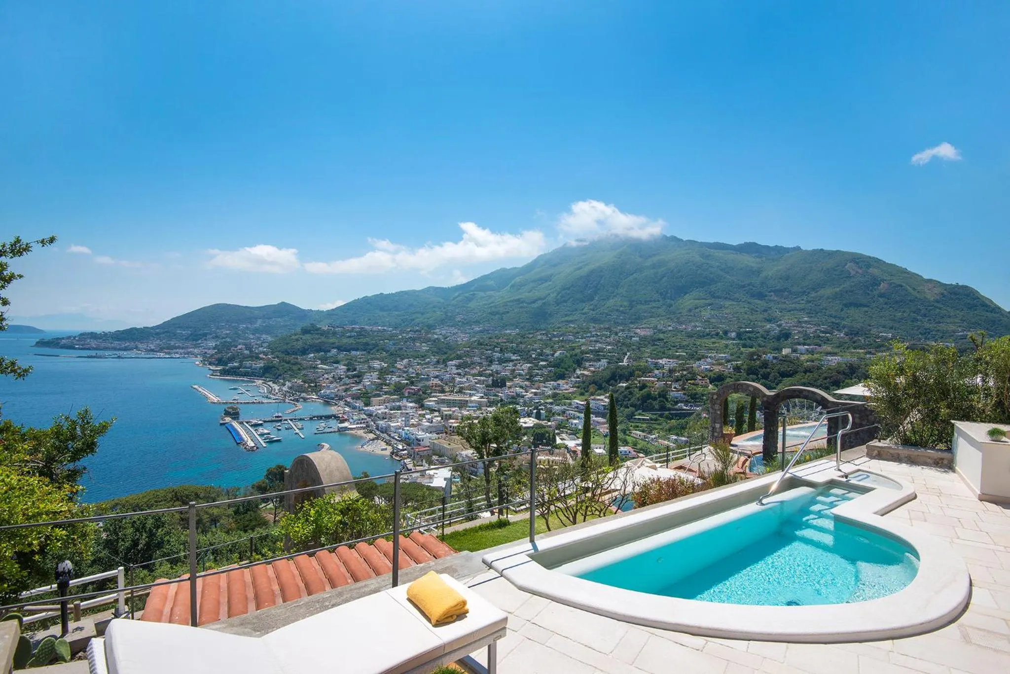 Pool view in San Montano Resort & Spa