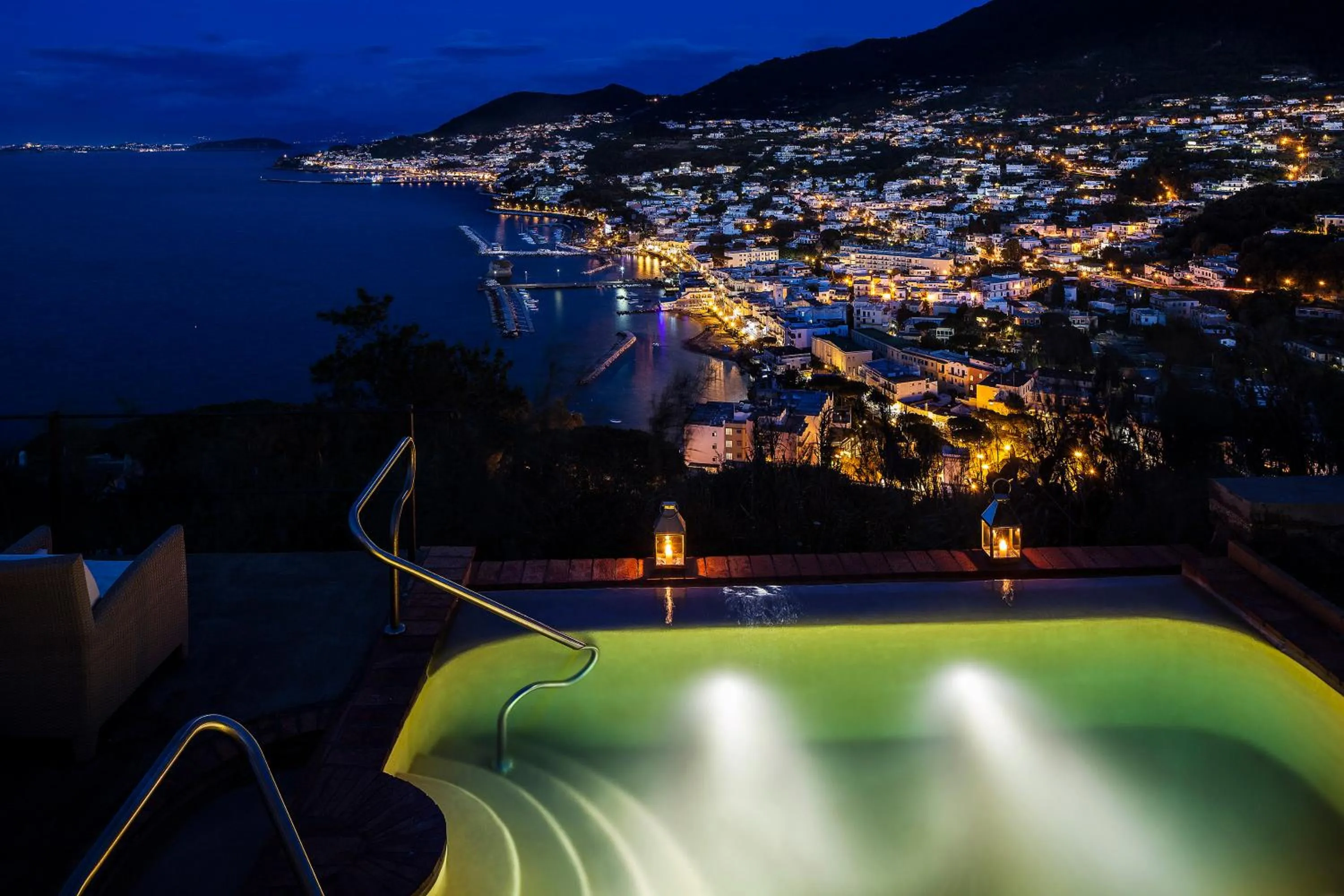 Open Air Bath in San Montano Resort & Spa