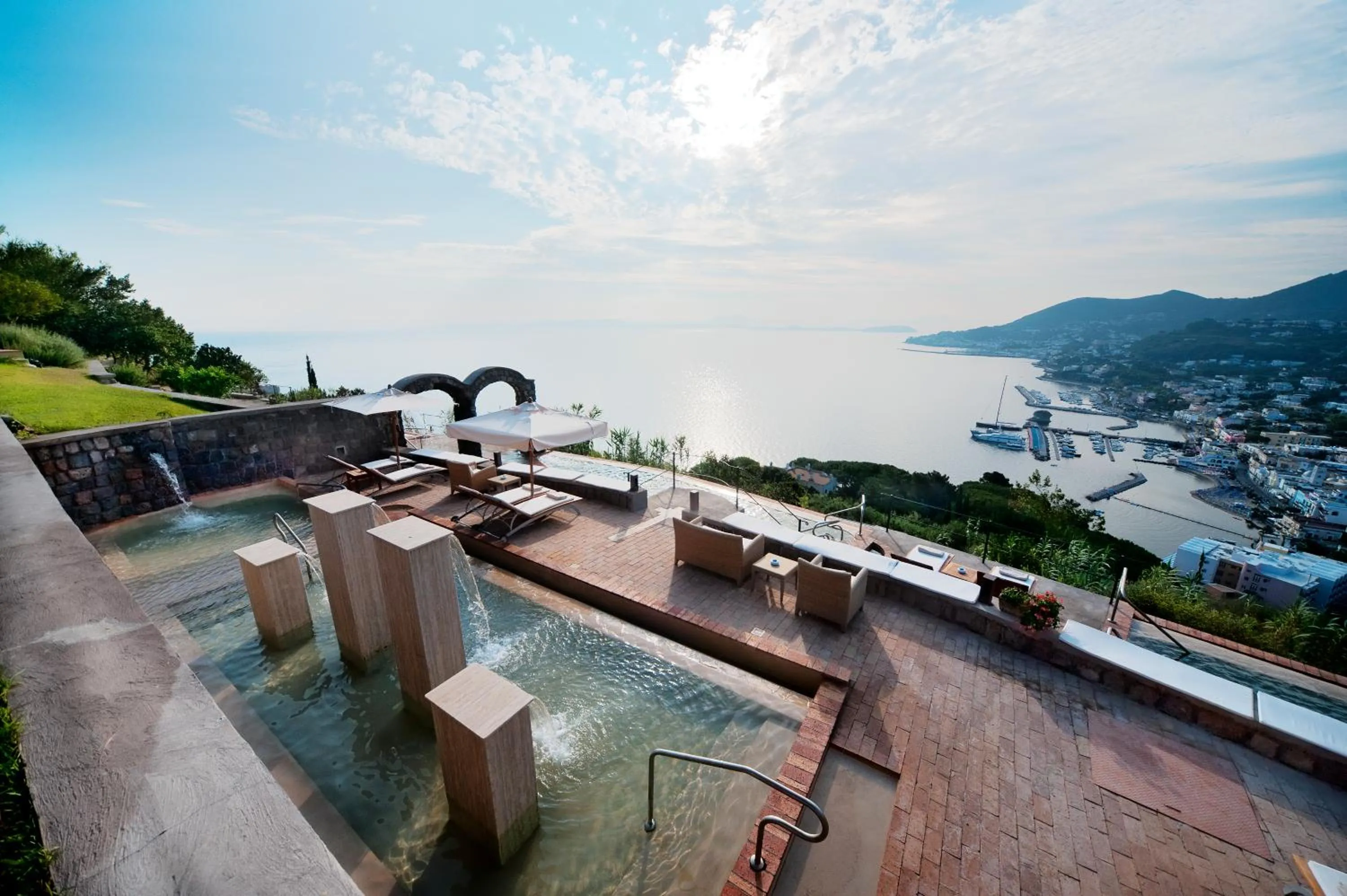 Open Air Bath in San Montano Resort & Spa